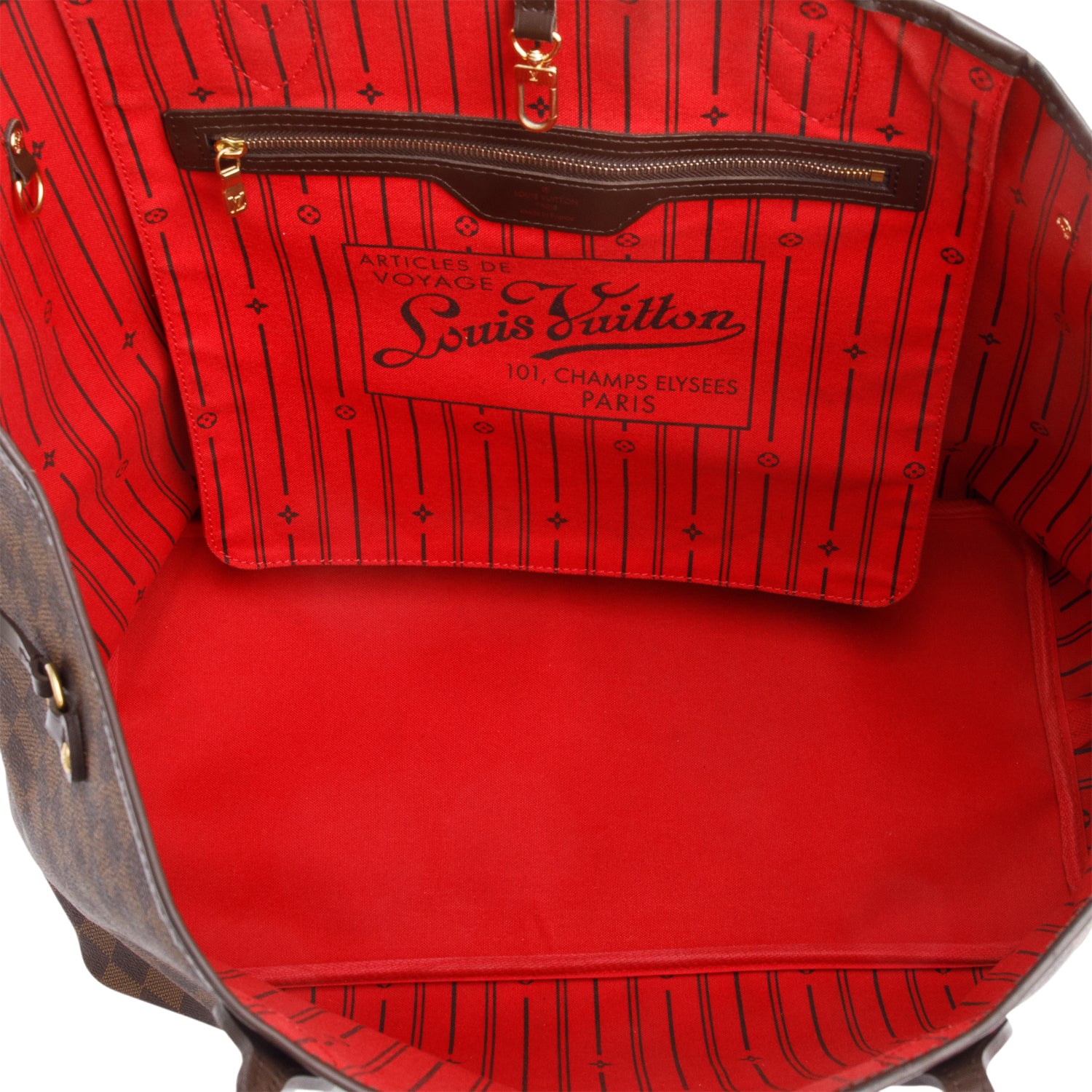 Louis Vuitton Damier Ebene Neverfull GM