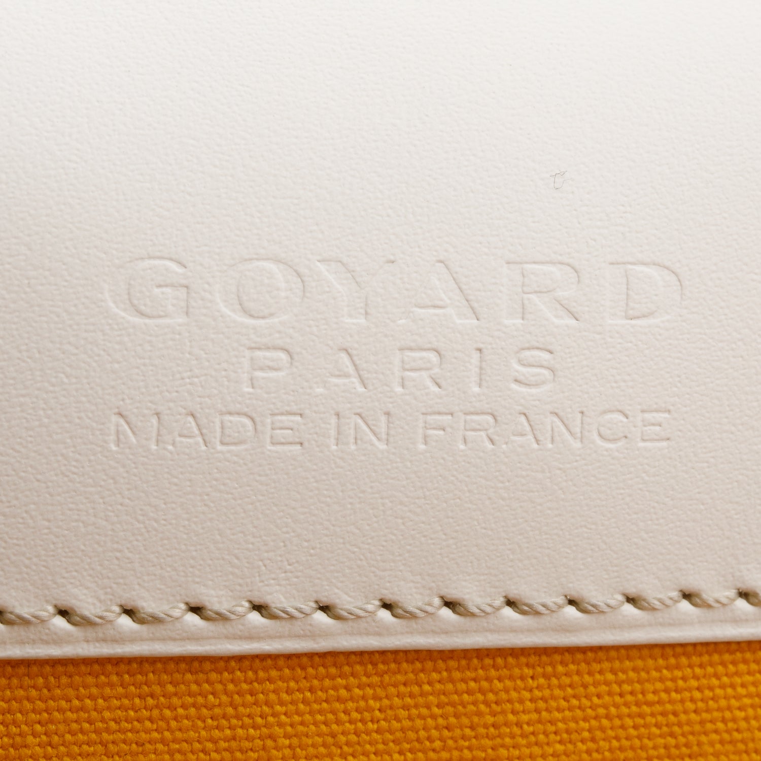 Goyard 2021 White Leather & Monogram Canvas Belvedere II MM Crossbody Bag