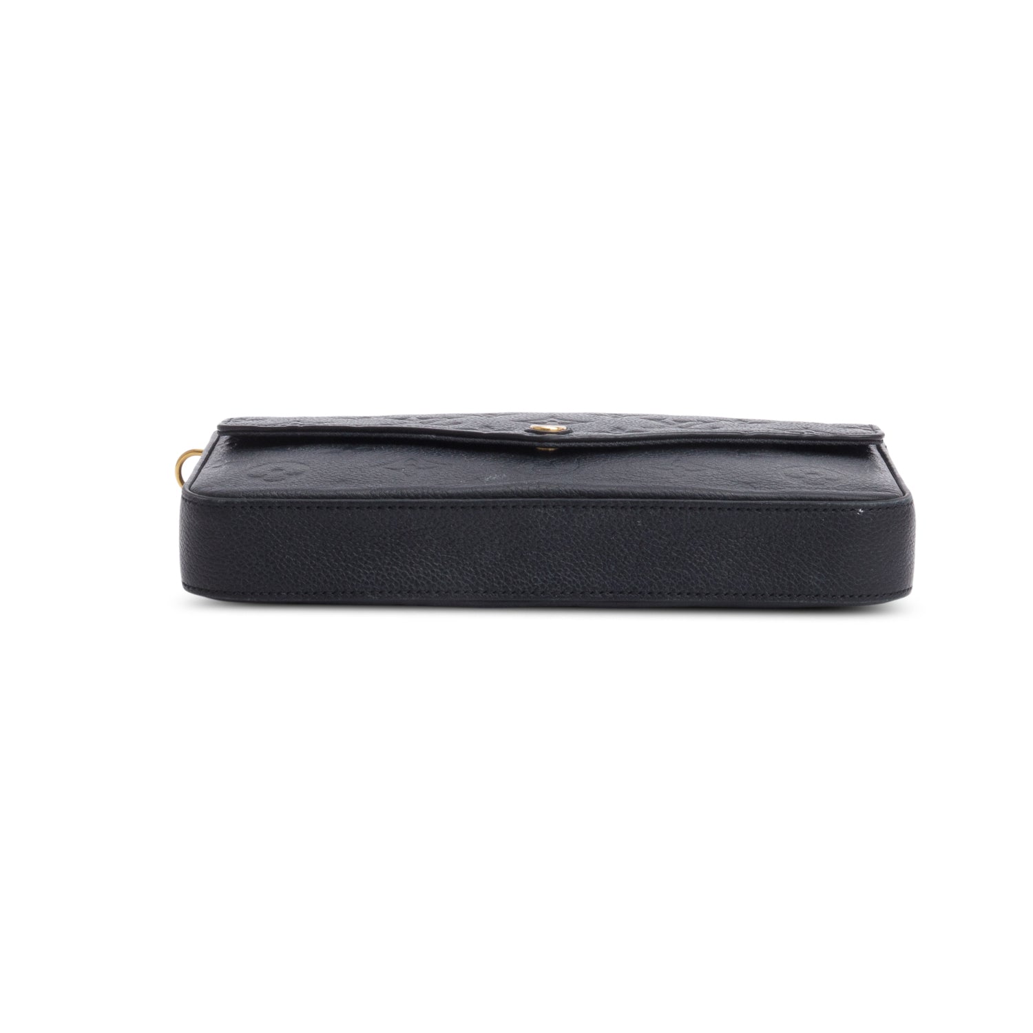 Louis Vuitton Black Monogram Empreinte Leather Felicie Pochette