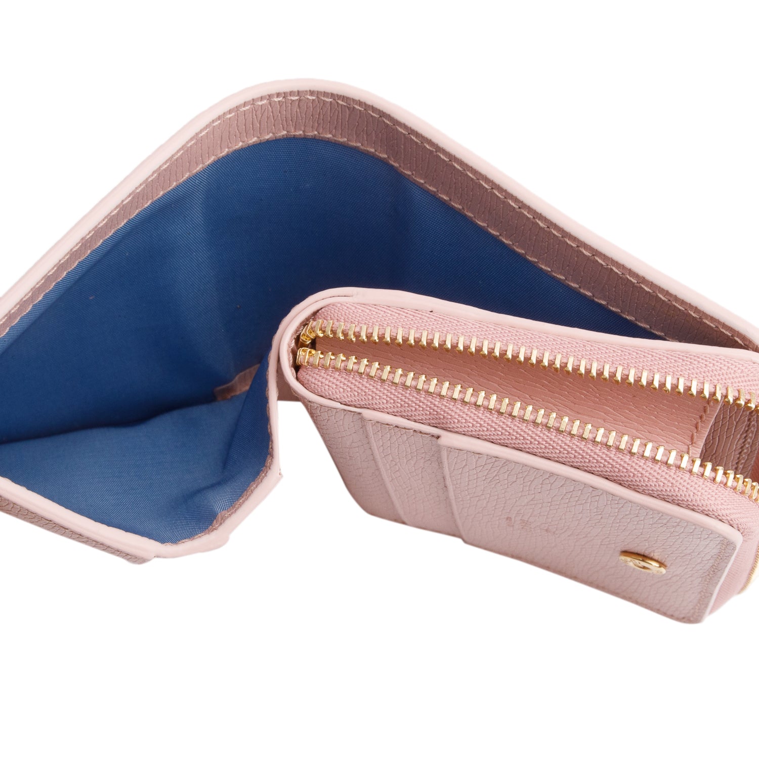 Gucci Pink Leather Mini Wallet with Gucci Script w/ Box