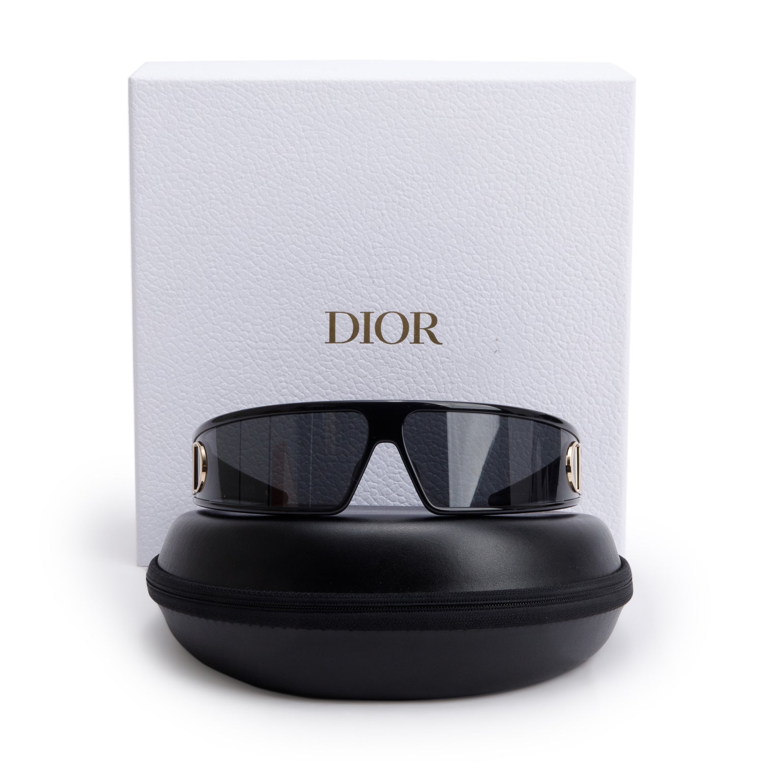 Christian Dior Black Acetate VeryDior M1U Mask Sunglasses w/ Box