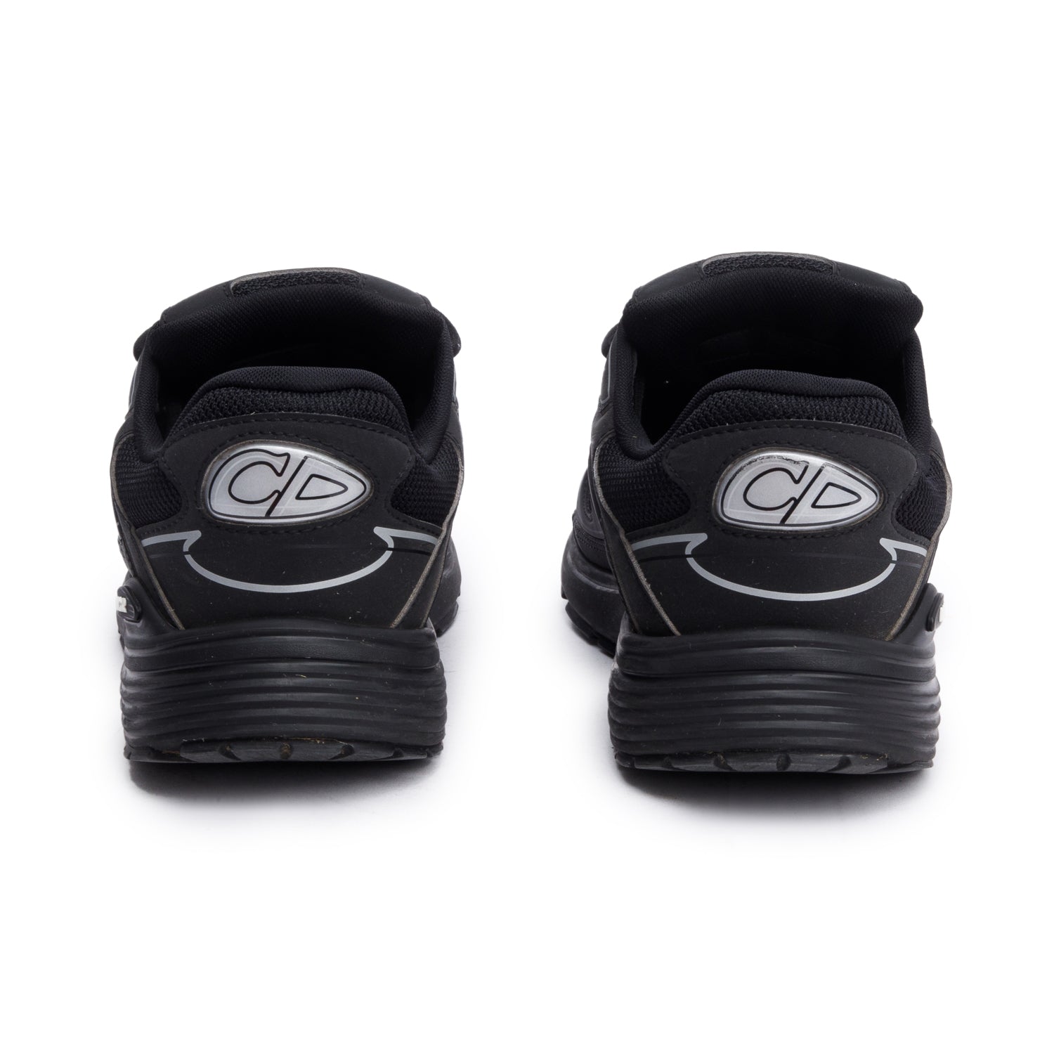 Christian Dior Black Mesh Technical Fabric B30 Sneakers, Size 43 w/ Box