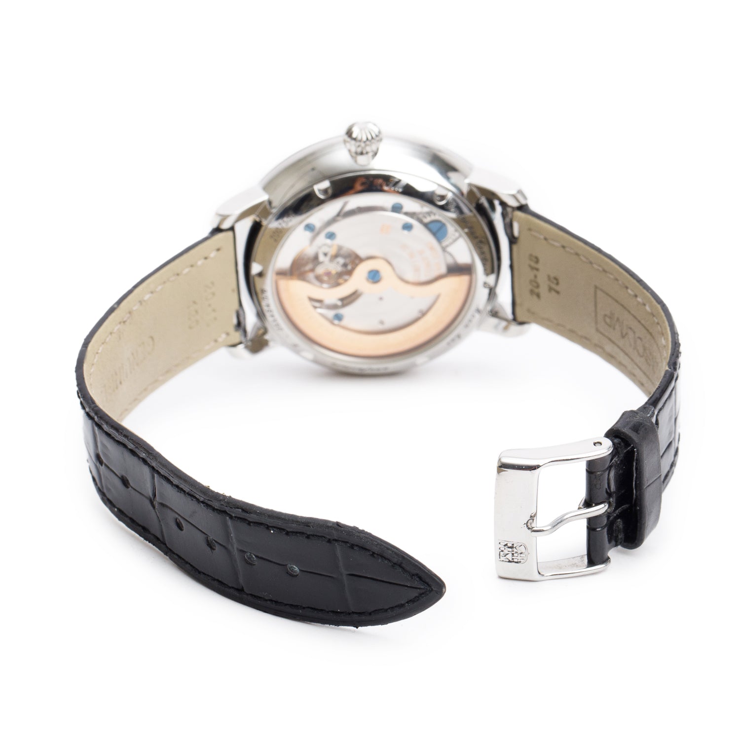 Frederique Constant Stainless Steel Slimline 42 MM Moonphase Automatic Watch w/ Box & Papers