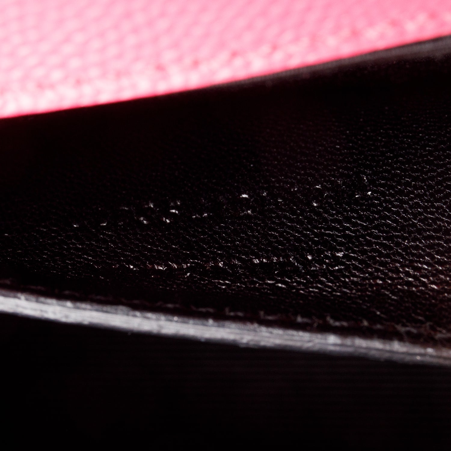 Saint Laurent Pink Grain De Poudre Leather Mini Monogram Kate Bag