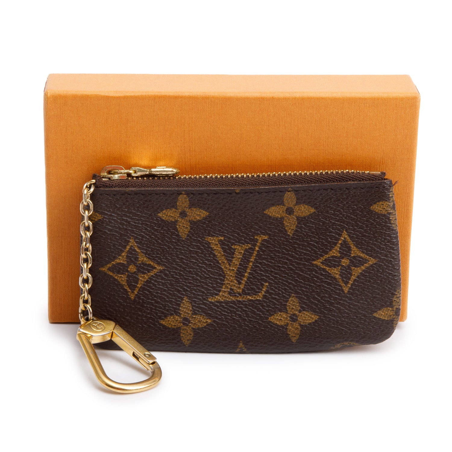 Louis Vuitton Monogram Key Pouch w/ Box
