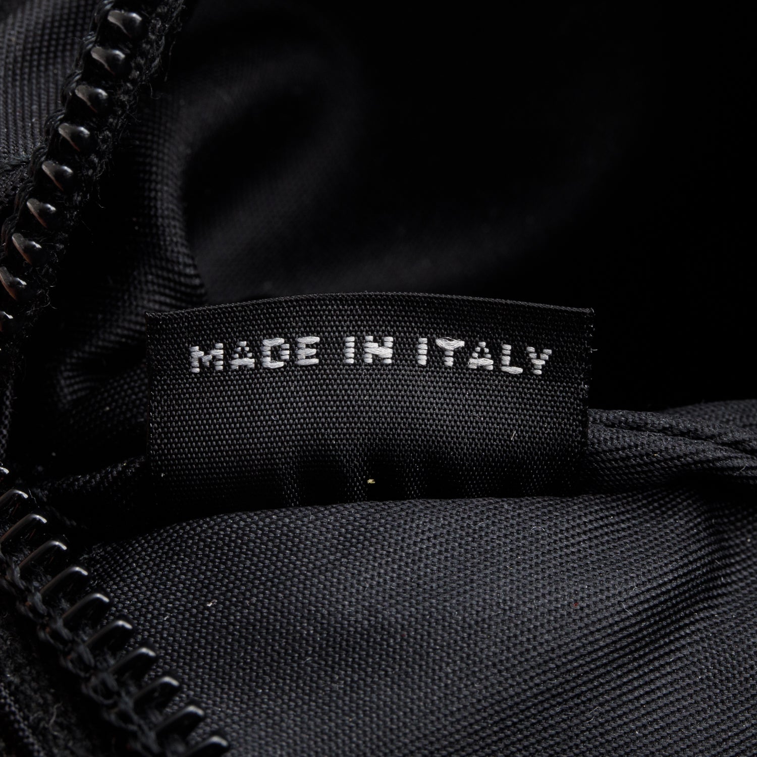 Prada Black Tessuto Nylon Vela Flat Messenger Bag