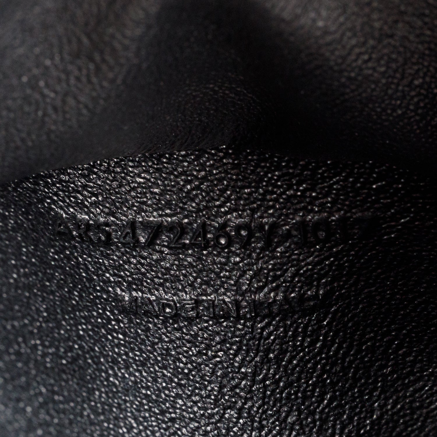 Saint Laurent Grey Calfskin Leather Small  Cabas Tote Bag