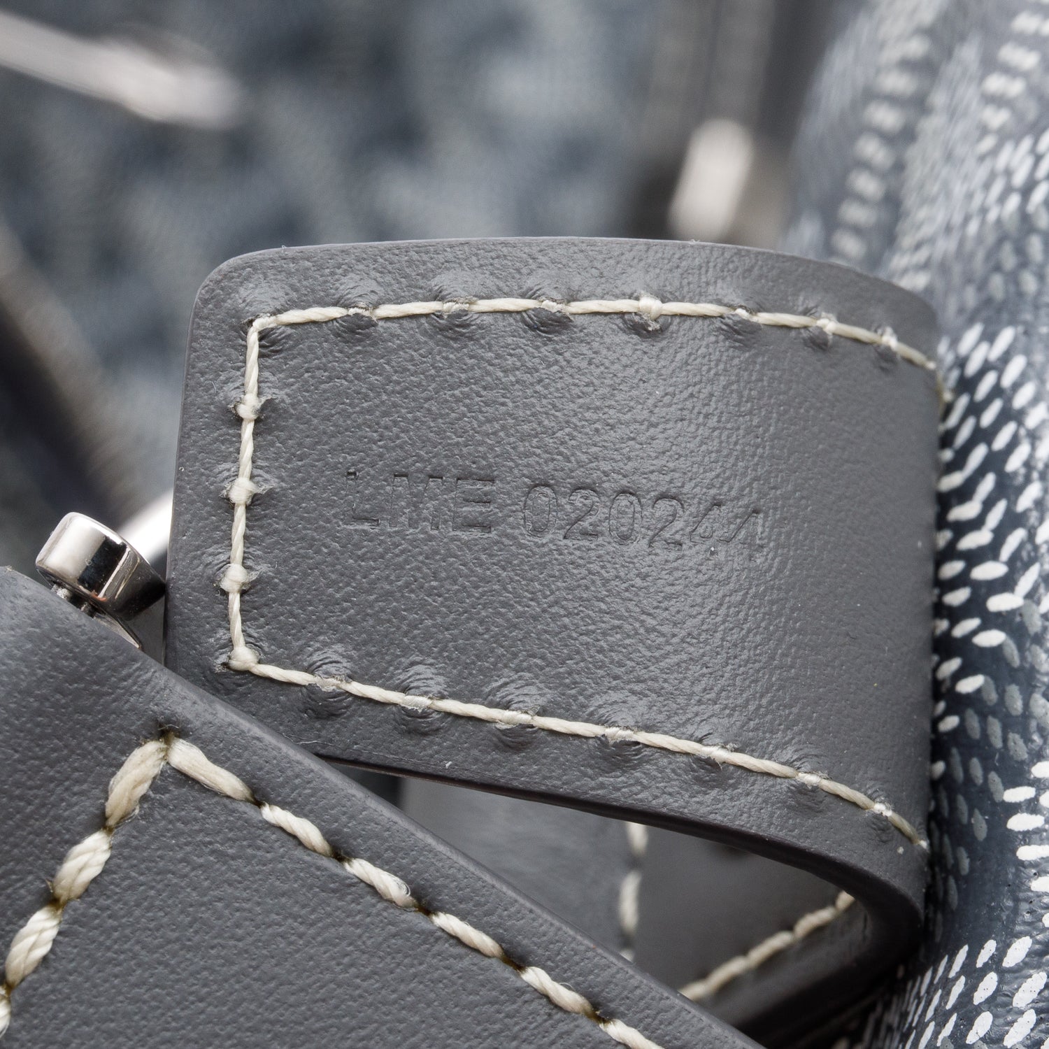 Goyard 2024 Grey Monogram Canvas Croisiere 50 w/ Strap