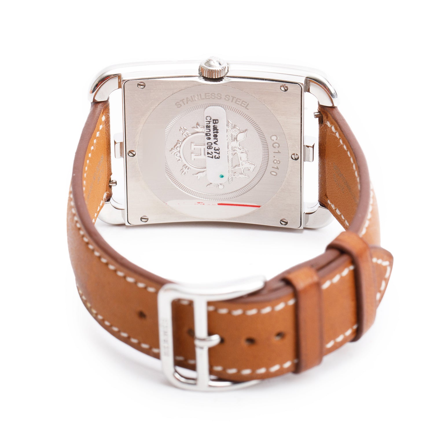 Hermes 2025 Stainless Steel Cape Cod 41 MM Quartz Watch, Extra Large Model w/ Box & Papers