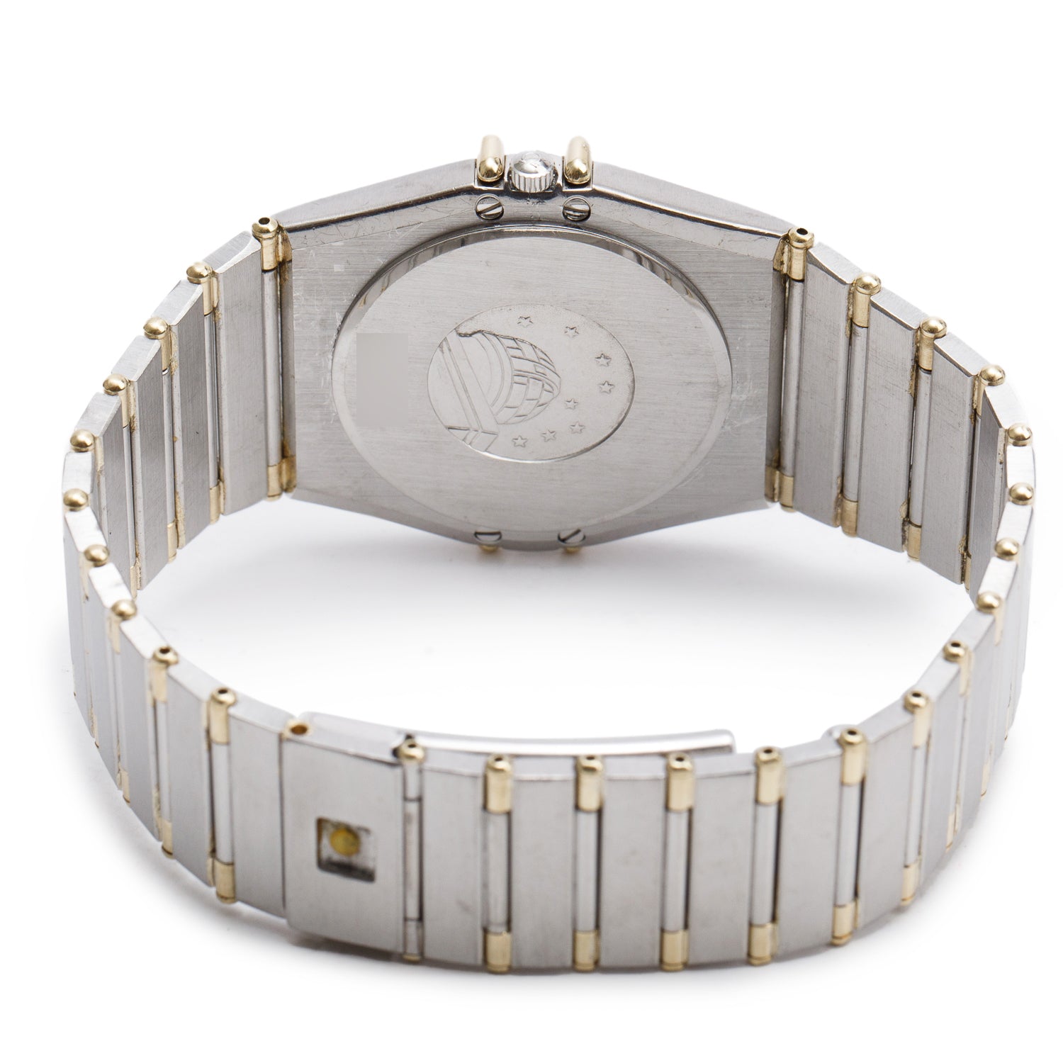 Omega Stainless Steel & 18k Yellow Gold Constellation 33 MM Quartz Watch