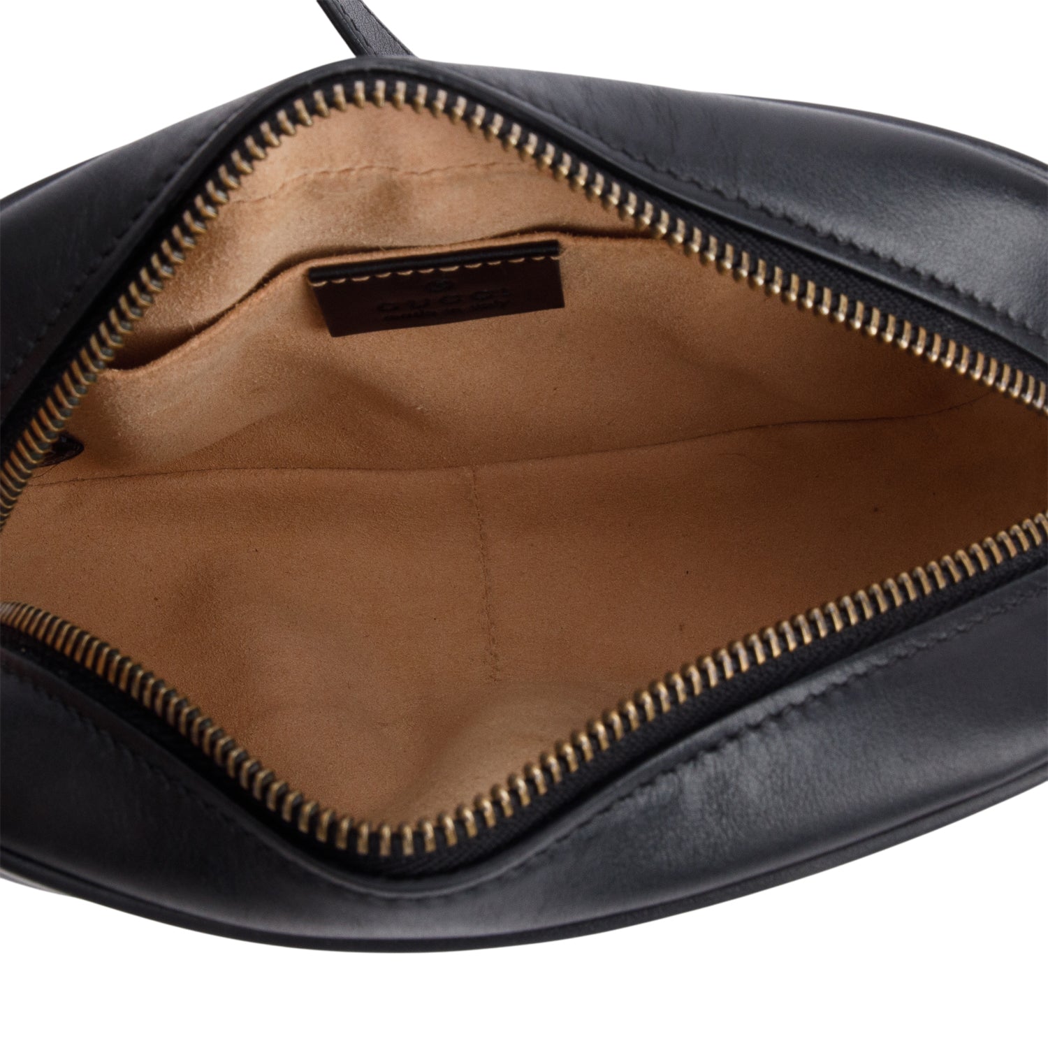 Gucci Black GG Marmont Matelasse Mini Camera Bag w/ Box & Receipt