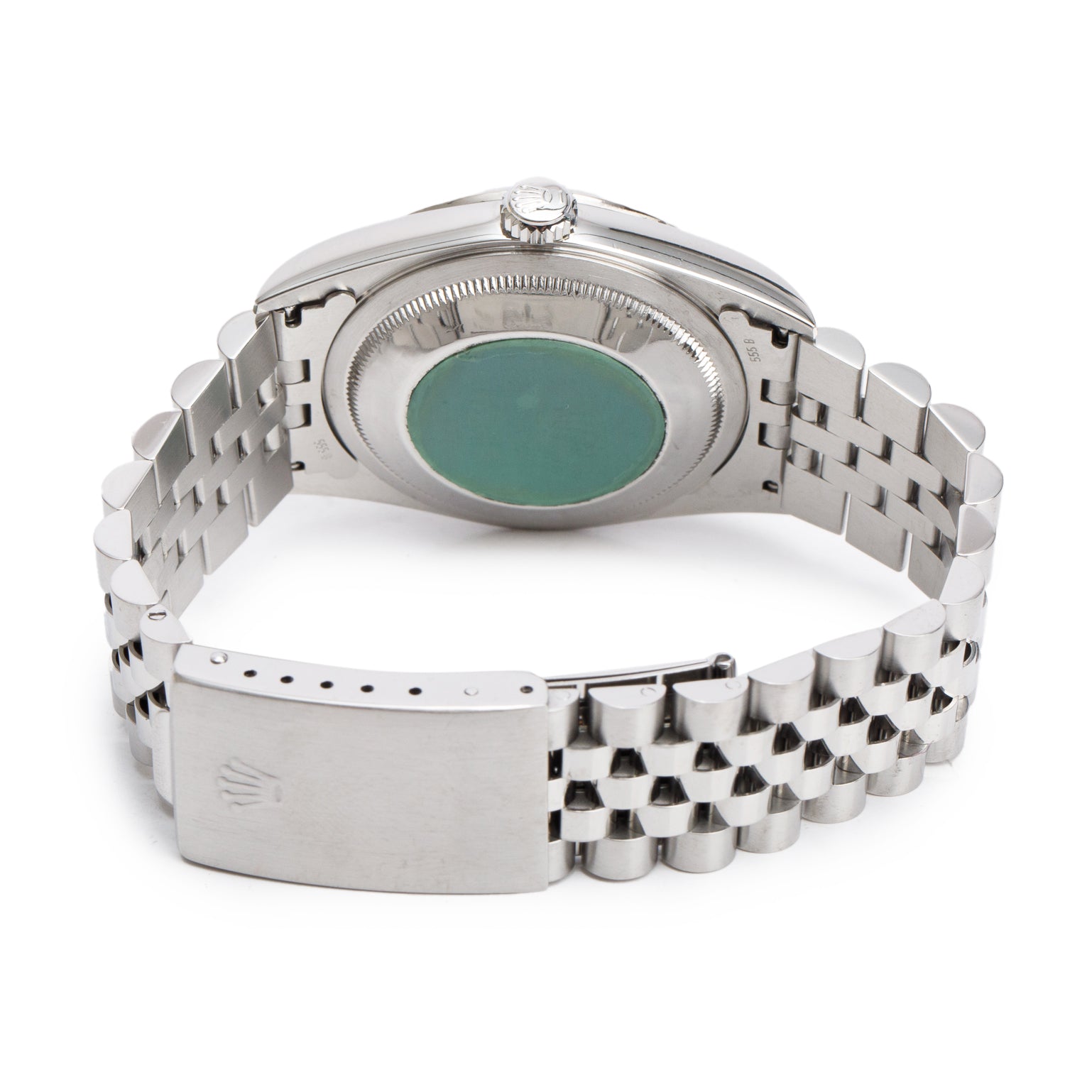 Rolex Stainless Steel Oyster Perpetual Datejust 36 MM Silver Dial Watch 16234 w/ Box