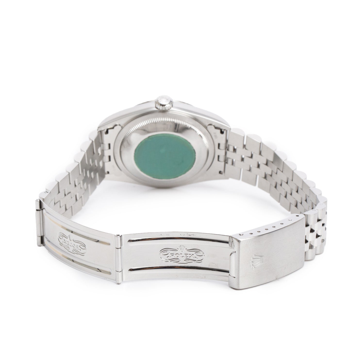 Rolex Stainless Steel Oyster Perpetual Datejust 36 MM Silver Dial Watch 16234 w/ Box