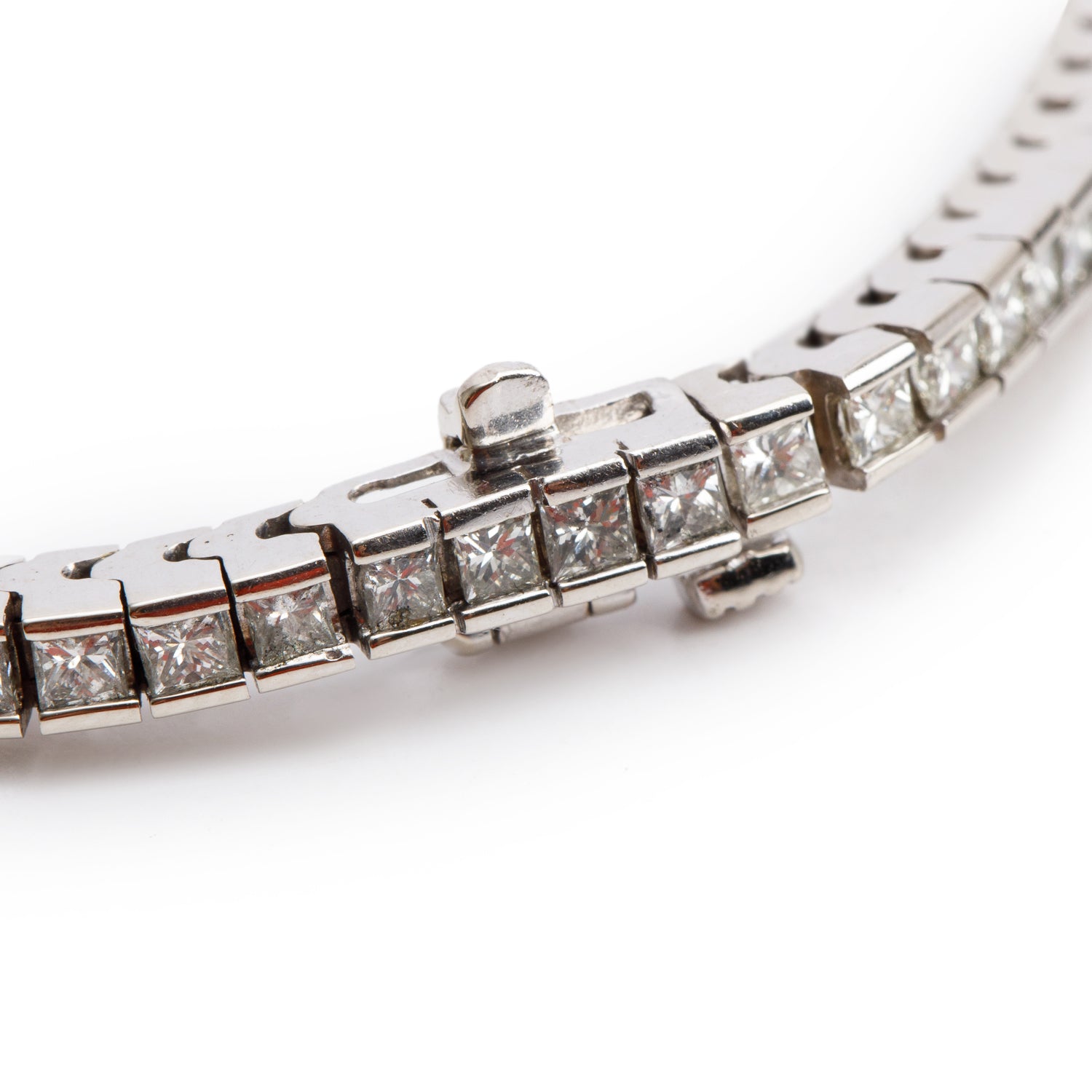 14k White Gold 4.00 tcw. Diamond Tennis Bracelet