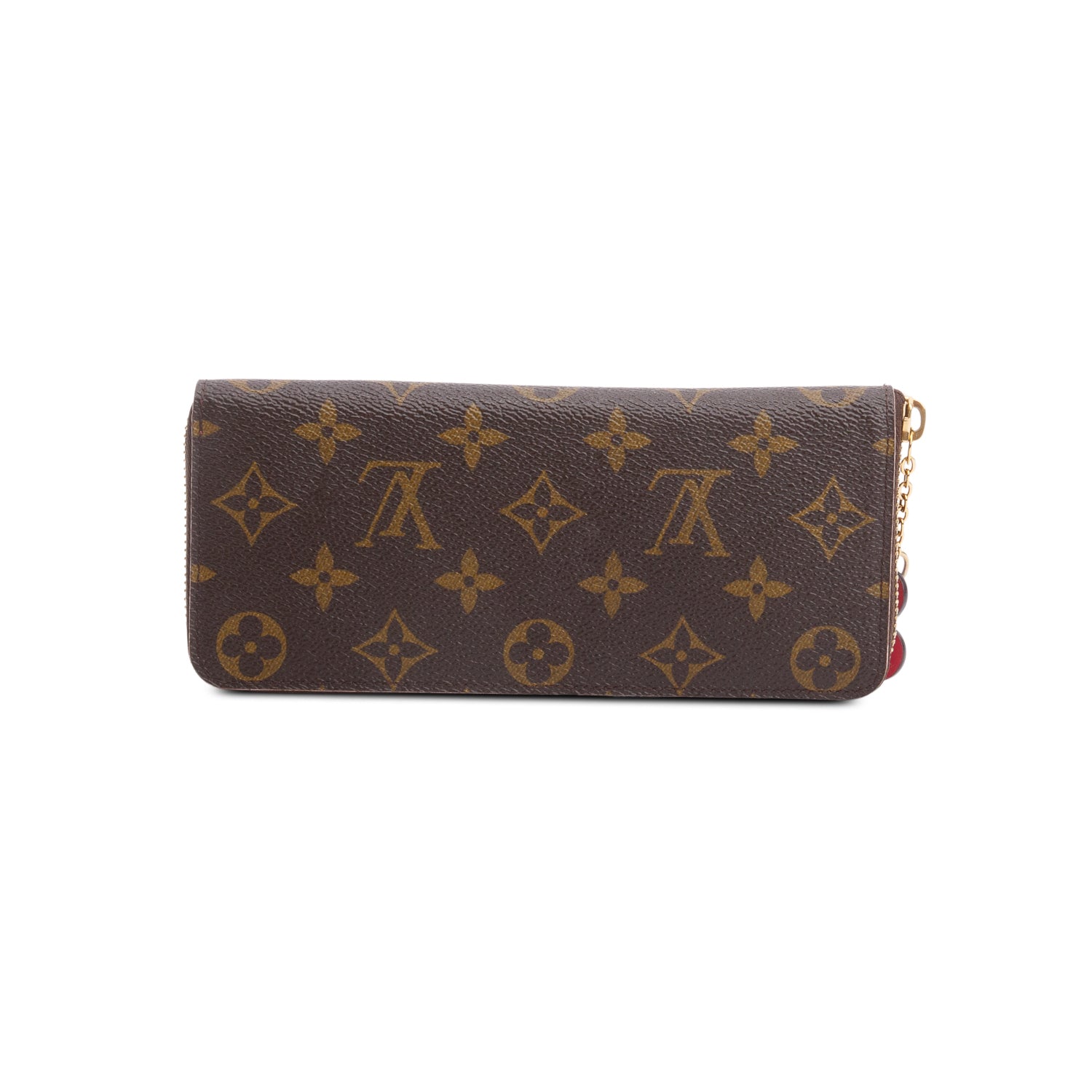 Louis Vuitton Limited Edition Monogram Bloom Flower Clemence Wallet