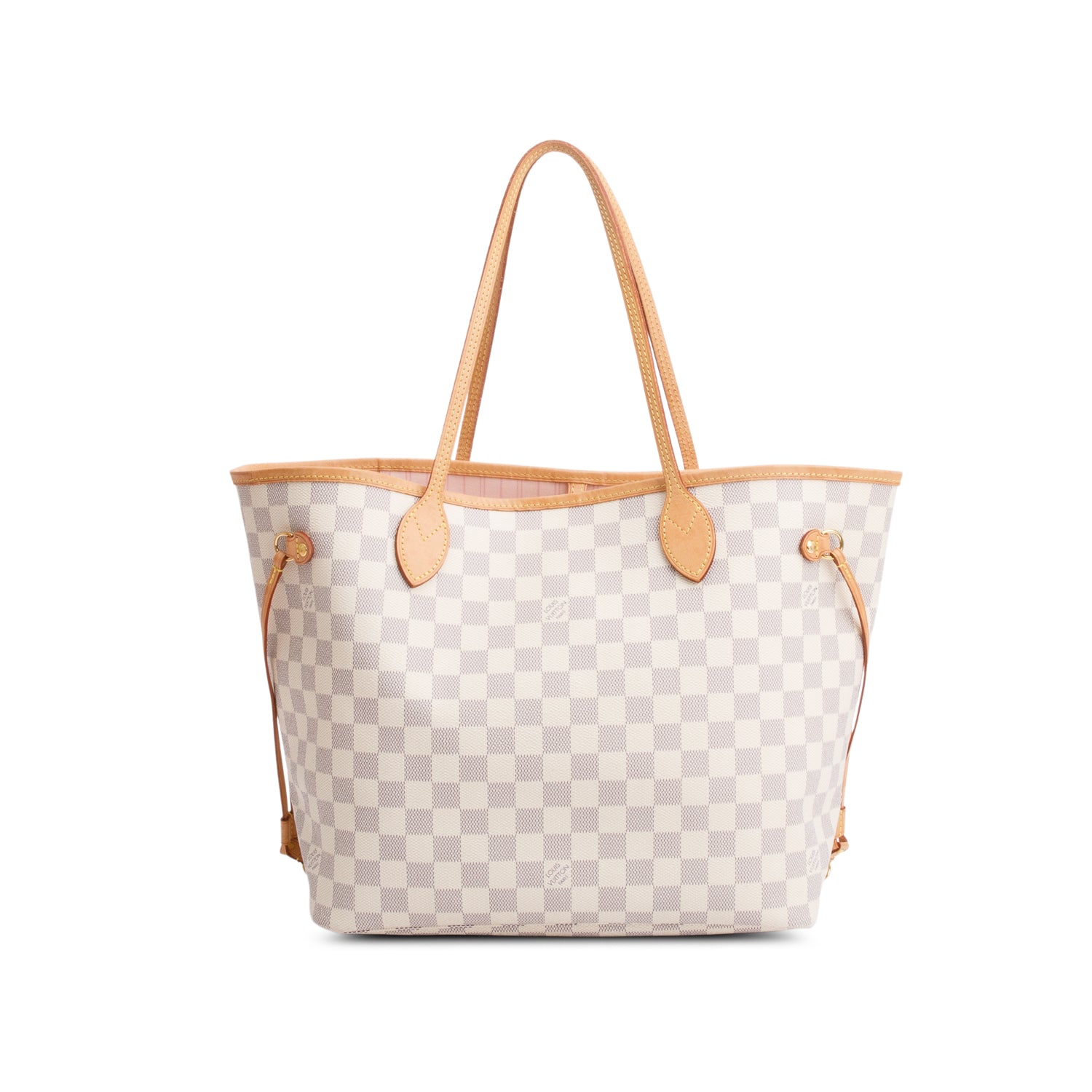 Louis Vuitton 2021 Damier Azur Neverfull MM w/ Pouch, Box & Receipt