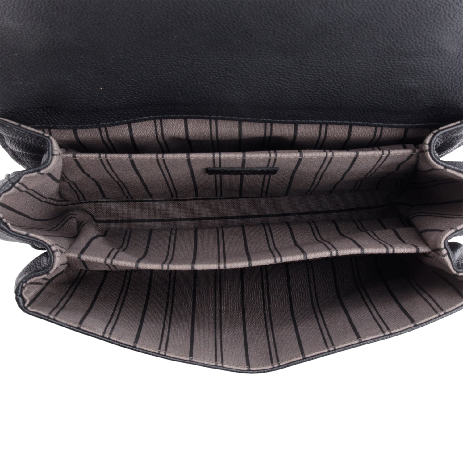 Louis Vuitton Black Monogram Empreinte Leather Pochette Metis