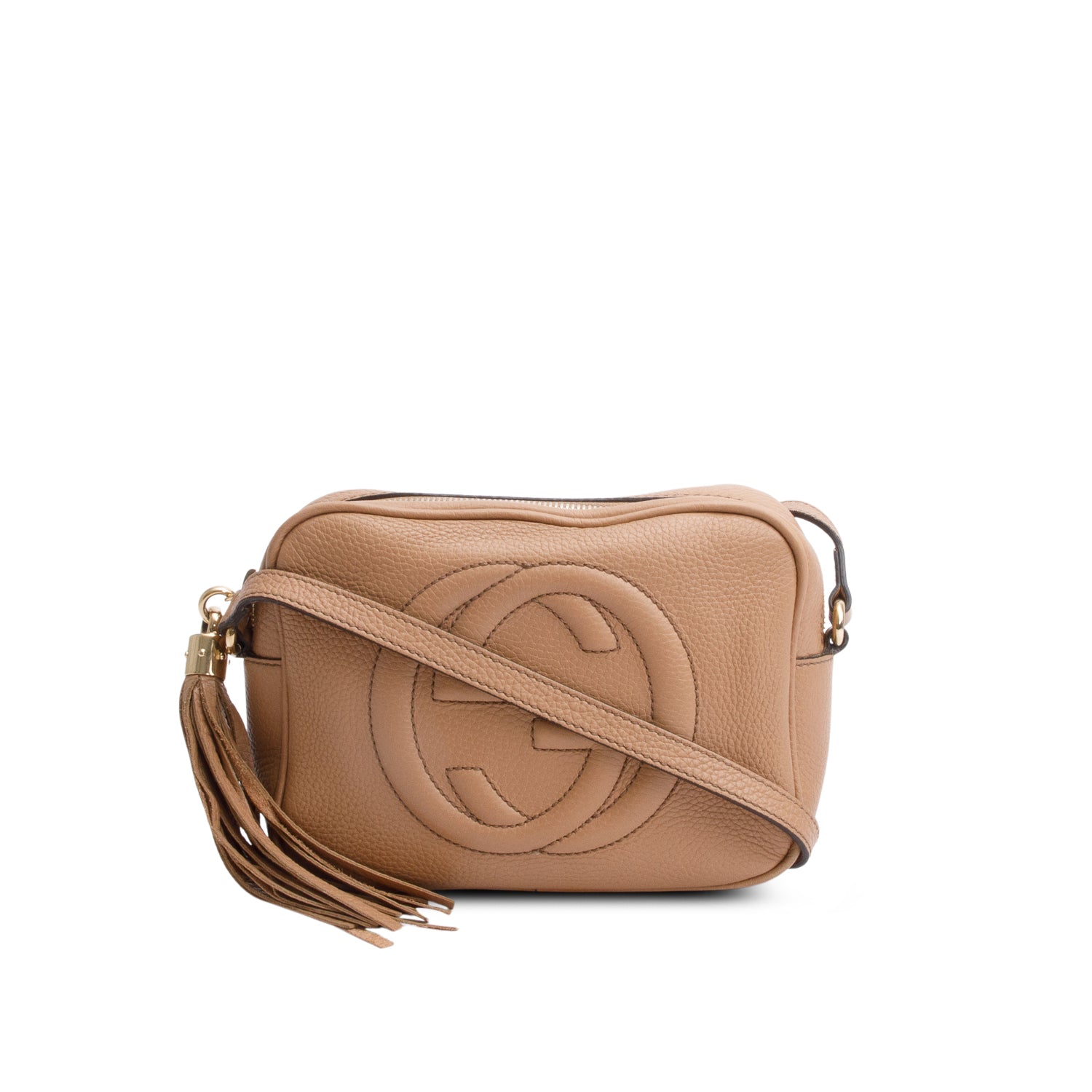 Gucci Beige Soho Disco Crossbody Bag