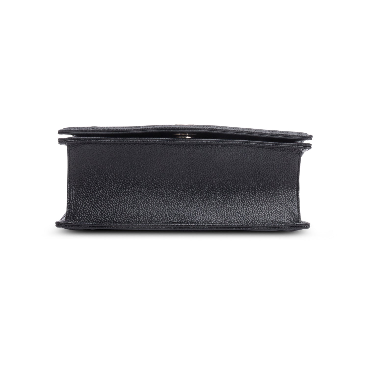 Christian Dior Black Calfskin Leather Small Diorama Flap Bag w/ Receipt