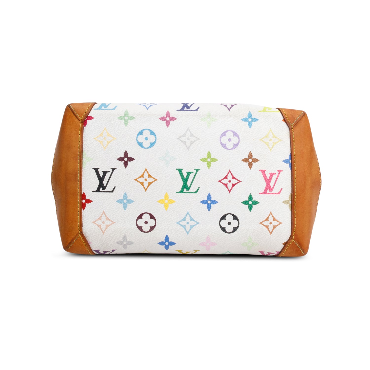 Louis Vuitton White Multicolore Audra Bag