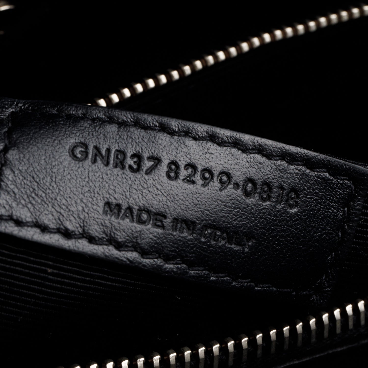 Saint Laurent Black Crocodile Embossed Calfskin Leather Small Sac De Jour w/ Strap