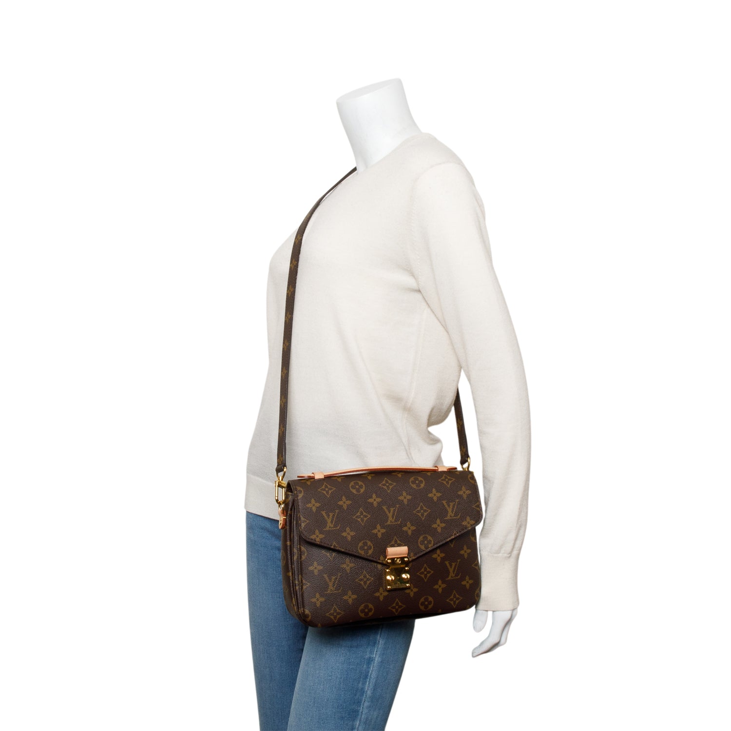 Louis Vuitton Monogram Pochette Metis w/ Strap