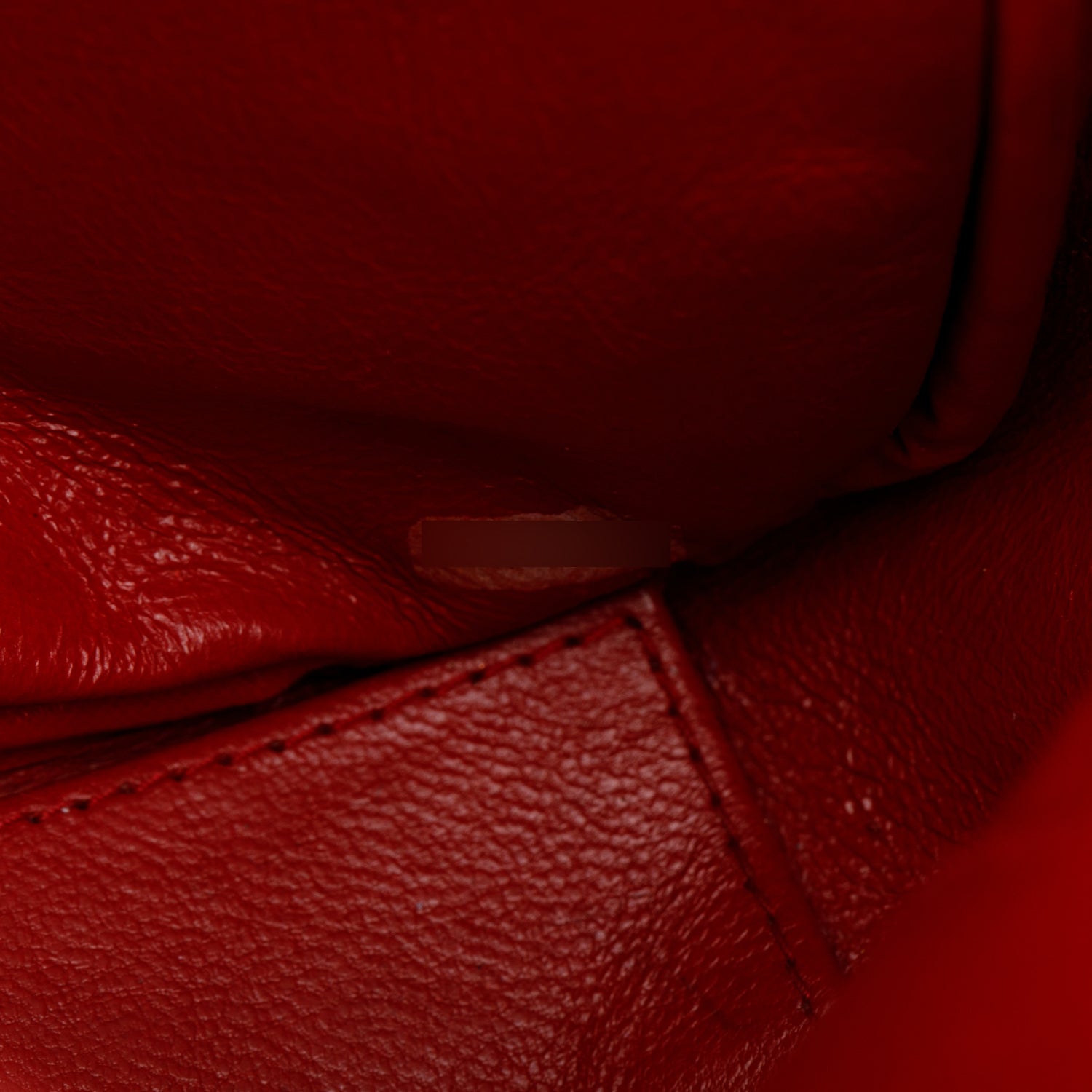 Chanel Vintage Red Quilted Lambskin Leather Tassel Camera Bag