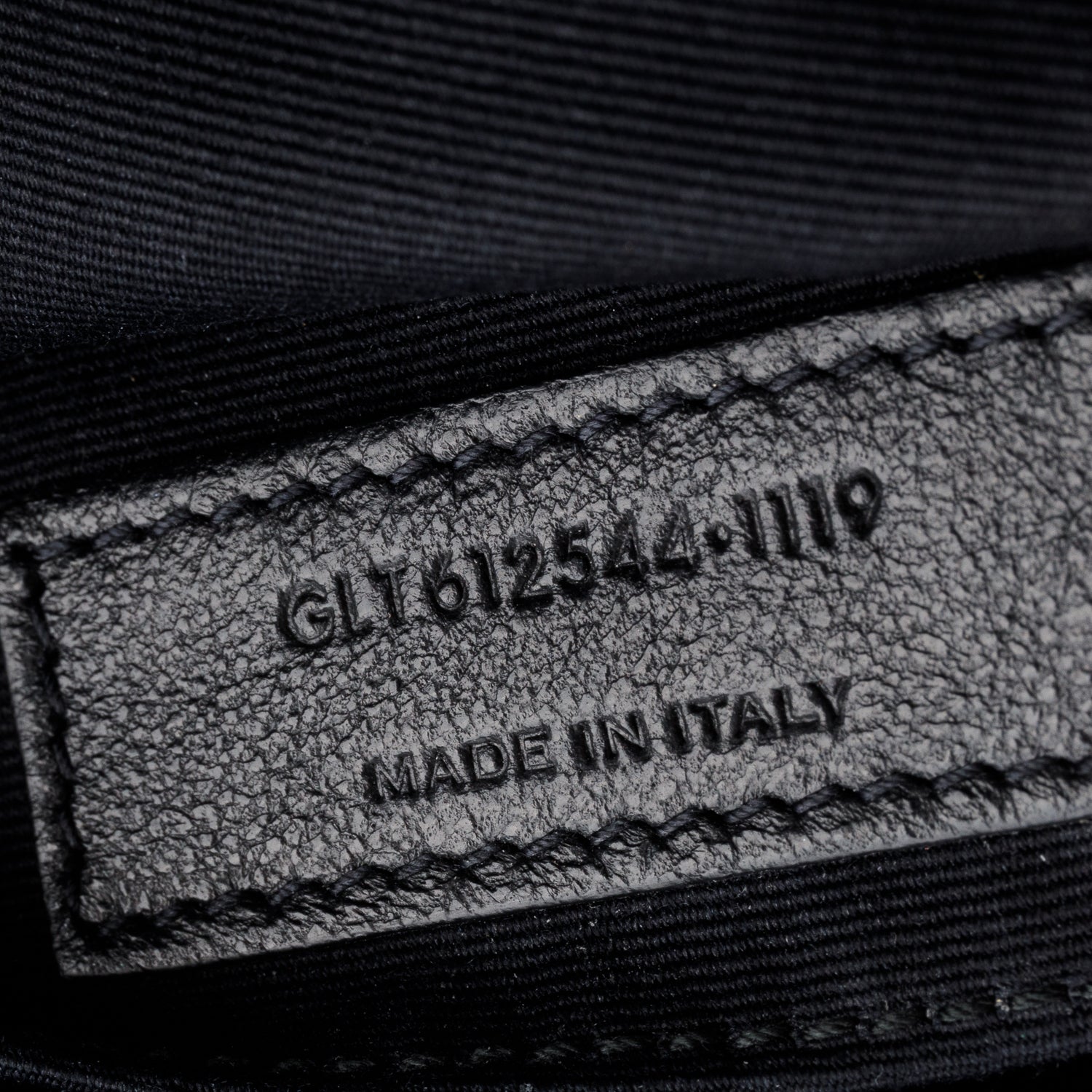Saint Laurent Black Quilted Leather Lou Camera Bag