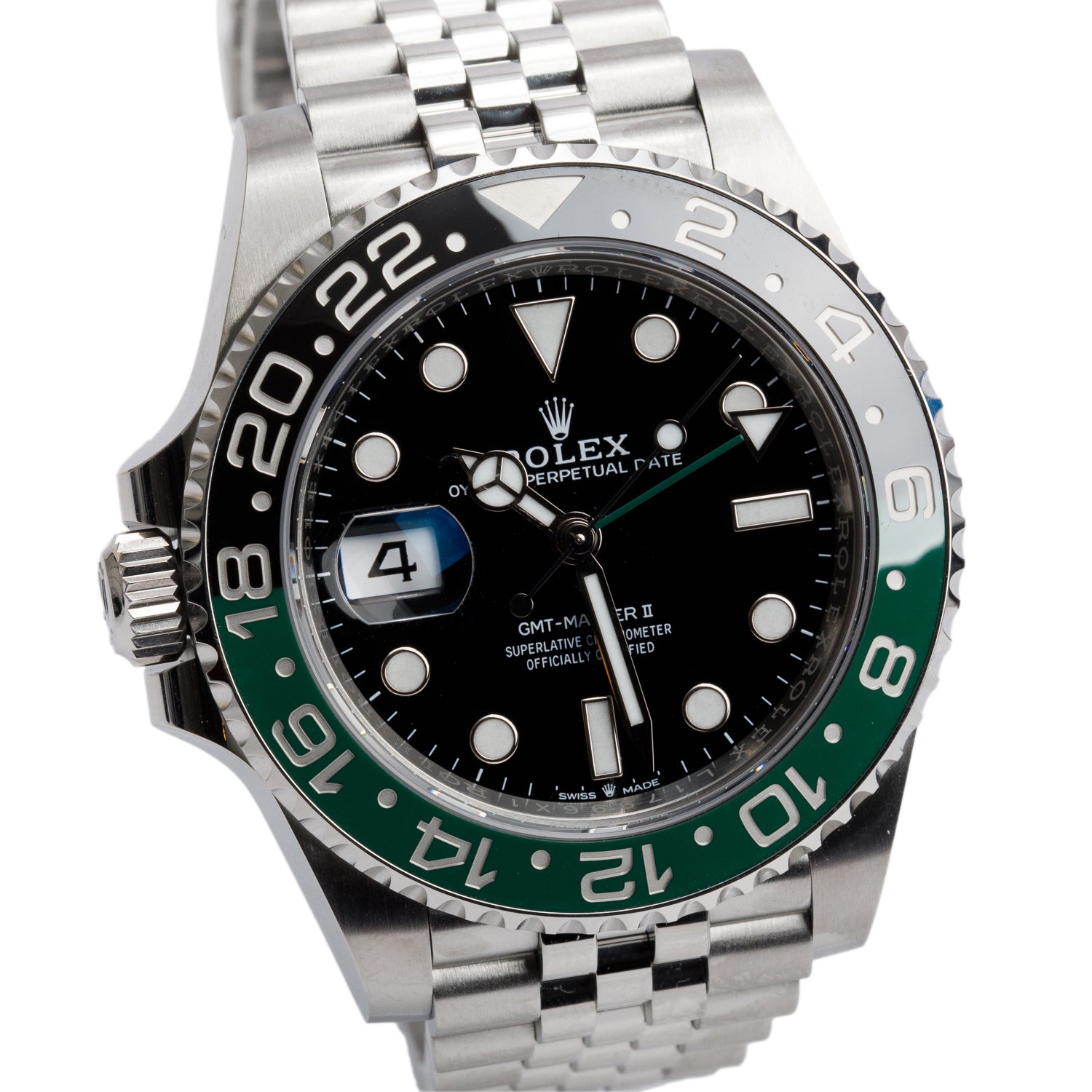 Rolex 2023 Stainless Steel GMT-Master II "Sprite" 40 MM Watch 126720VTNR w/ Box & Papers