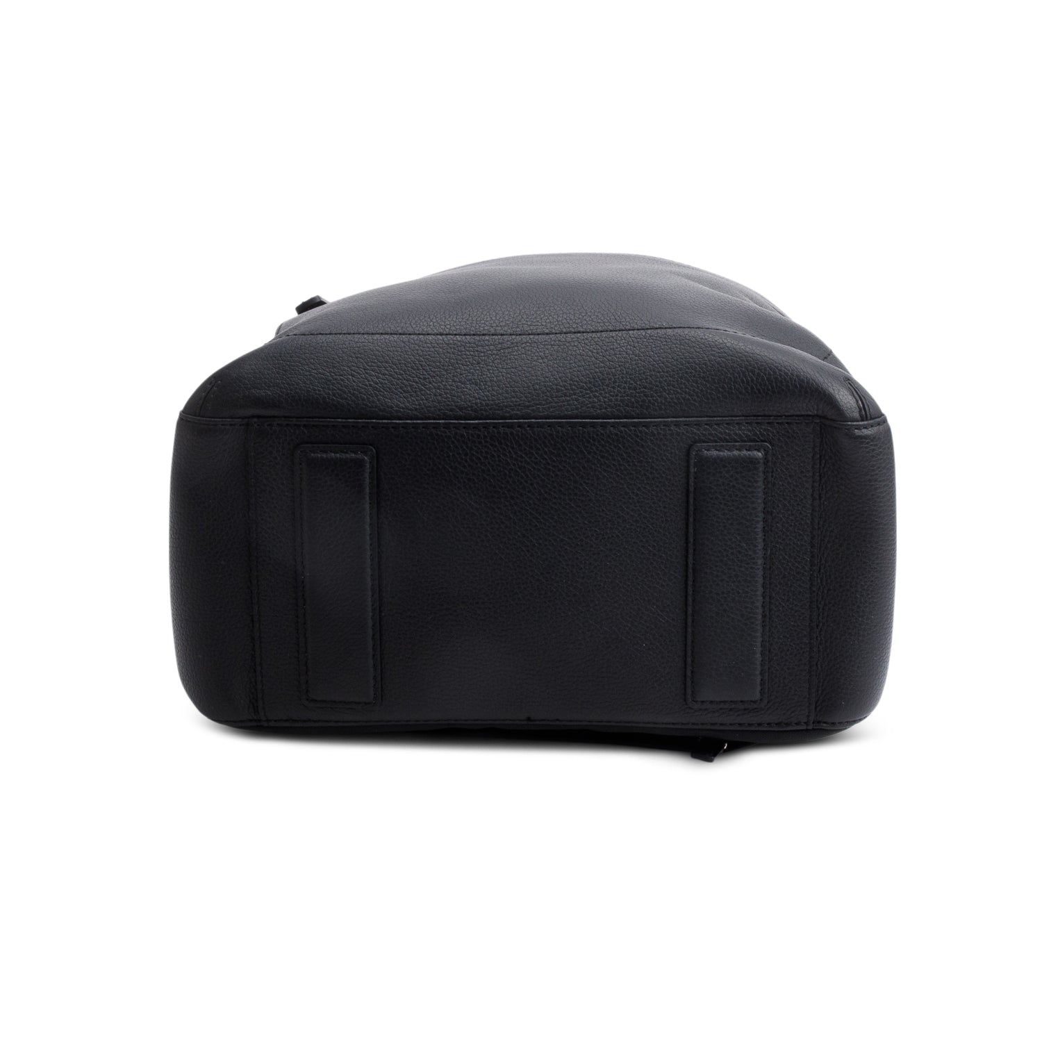 Montblanc Black Soft Grained Leather Meisterstuck Backpack