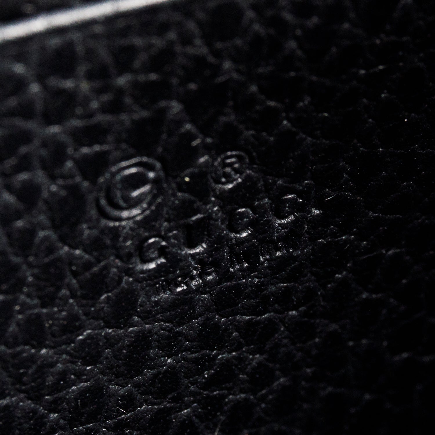 Gucci Black Leather Interlocking G Wallet on Chain w/ Box