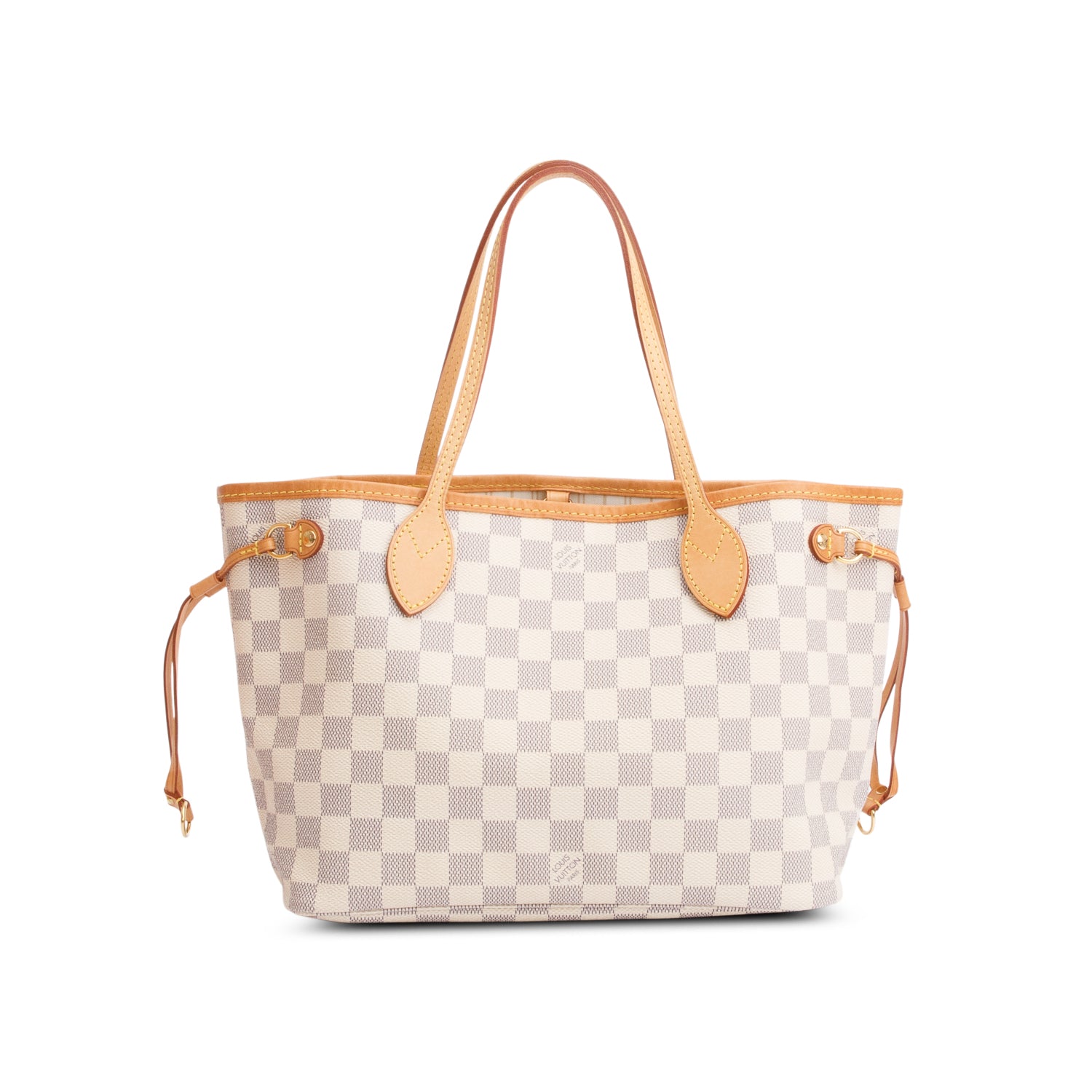 Louis Vuitton Damier Azur Neverfull PM w/ Box & Pouch
