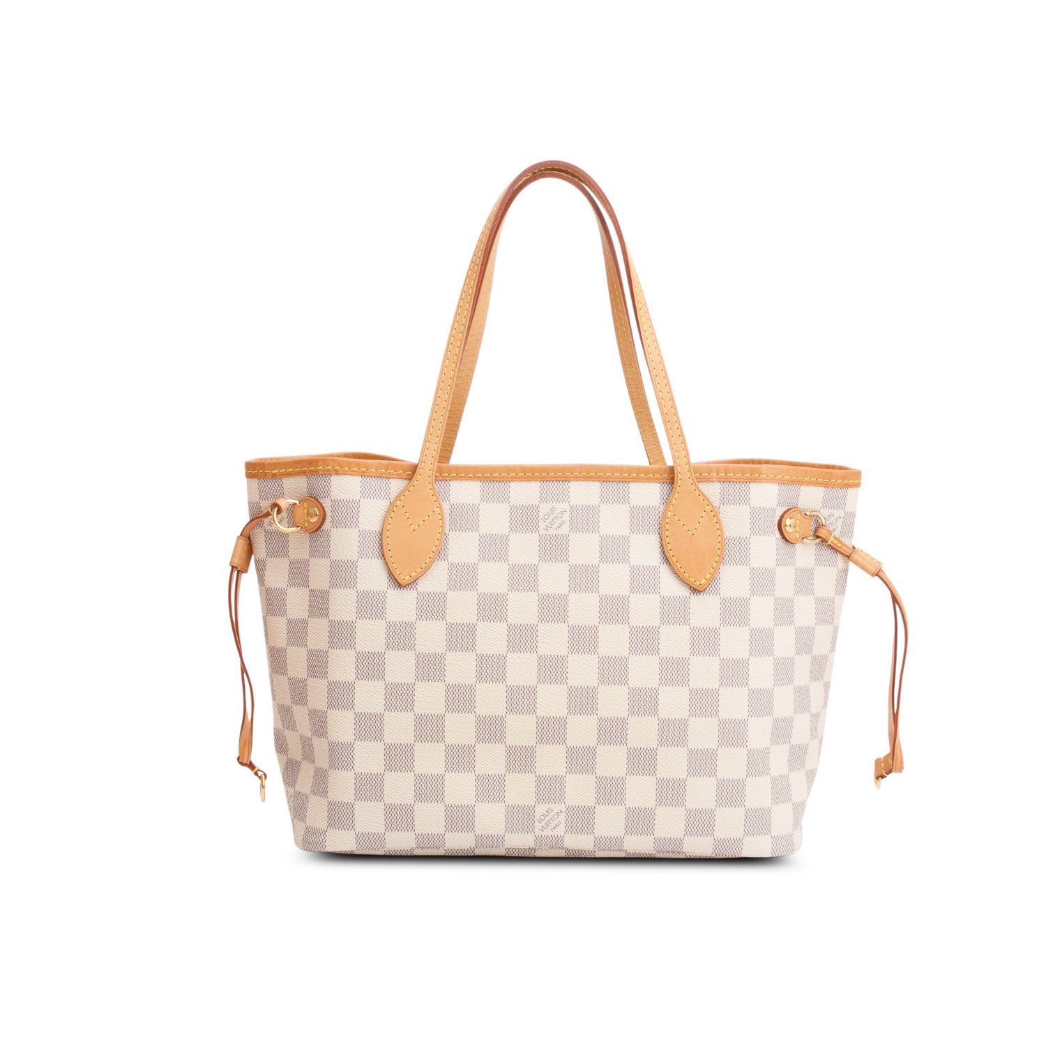 Louis Vuitton Damier Azur Neverfull PM w/ Box & Pouch