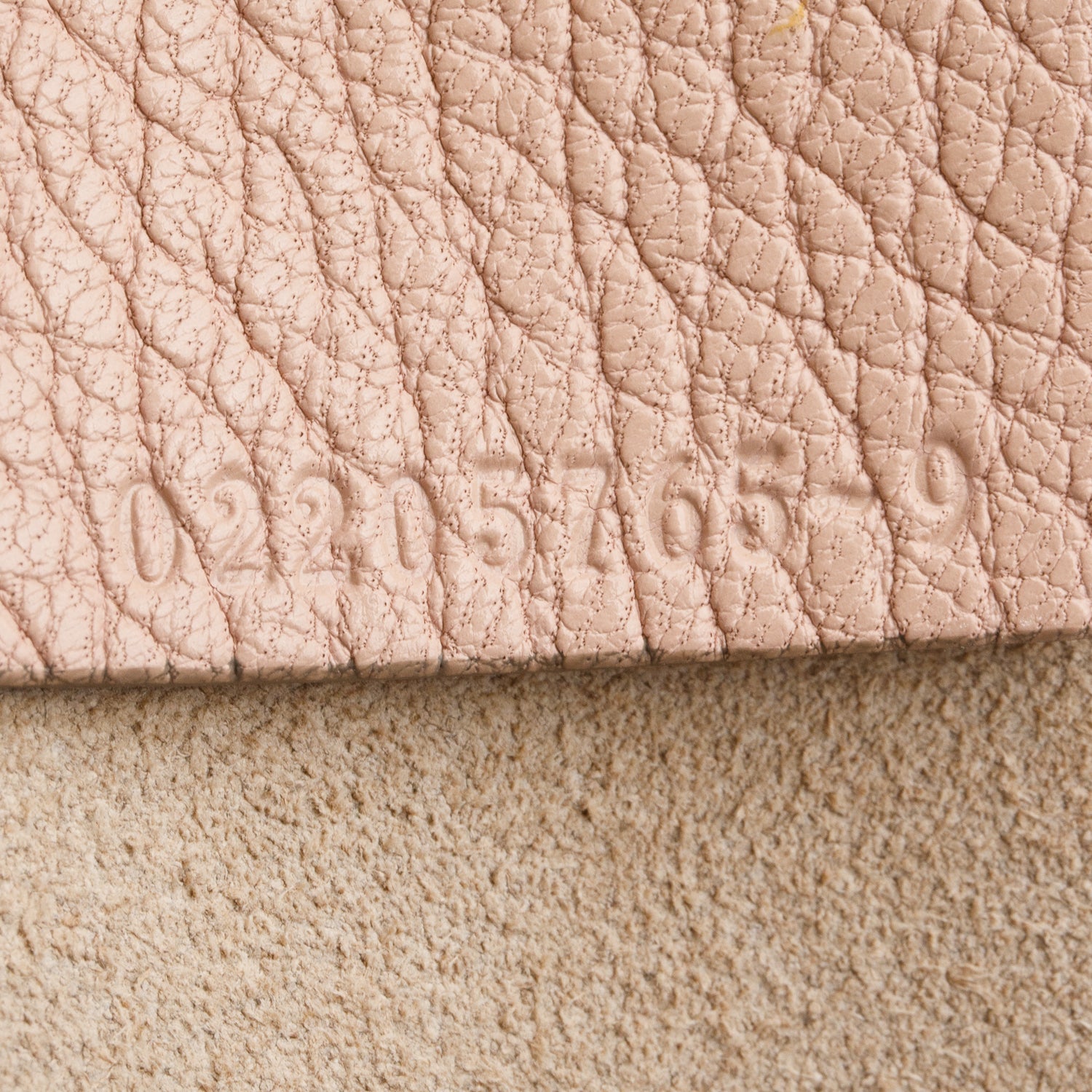 Chloe Pink Grained Calfskin Leather Mini Drew Crossbody Bag