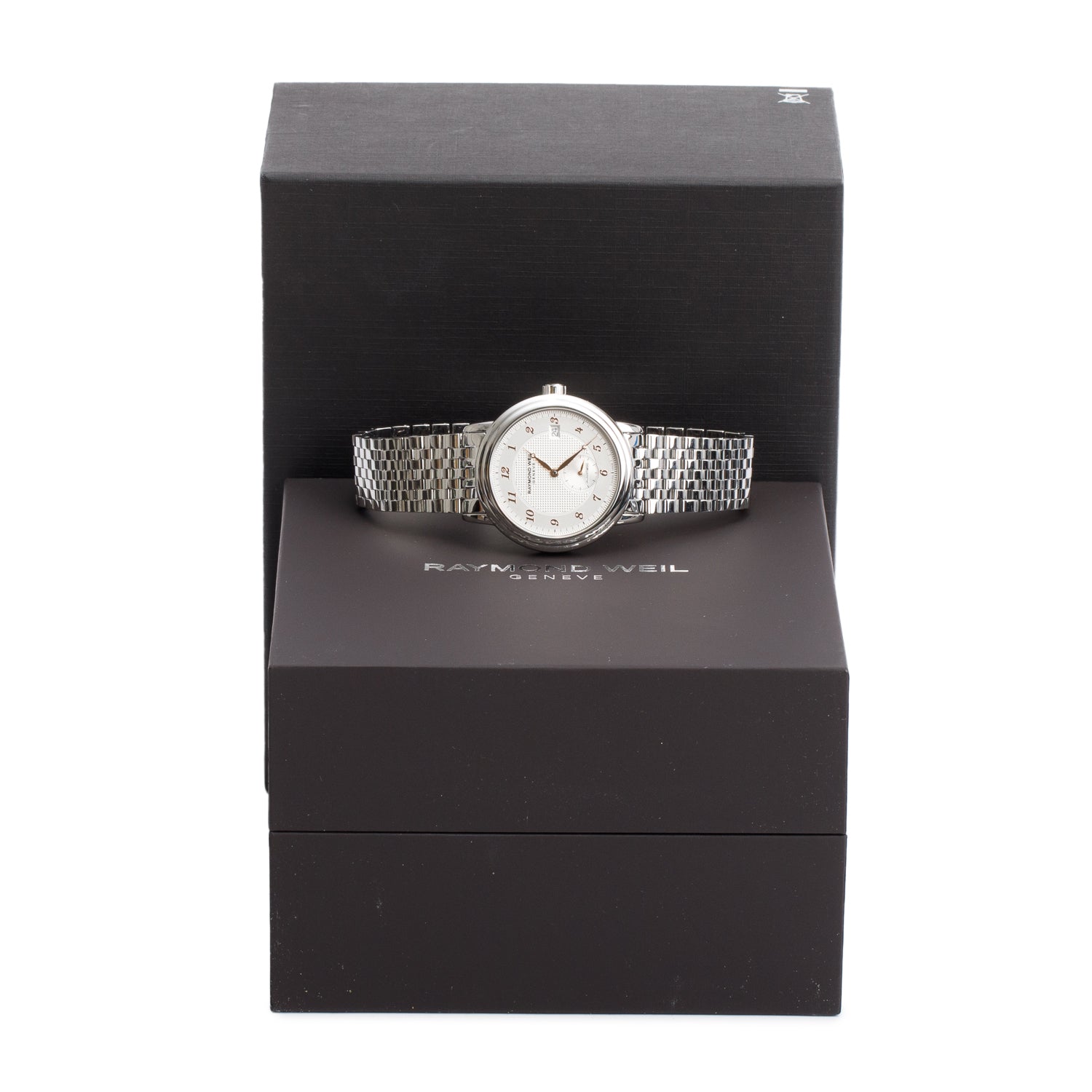 Raymond Weil Stainless Steel Maestro 39.5 MM Automatic Watch 2838 w/ Box