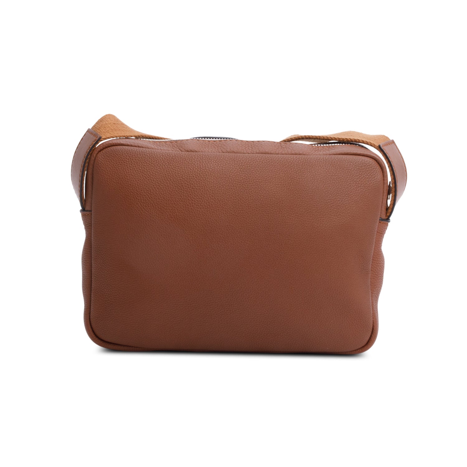 Loewe Brown Supple Smooth Leather XS Military Messenger Bag w/ Box