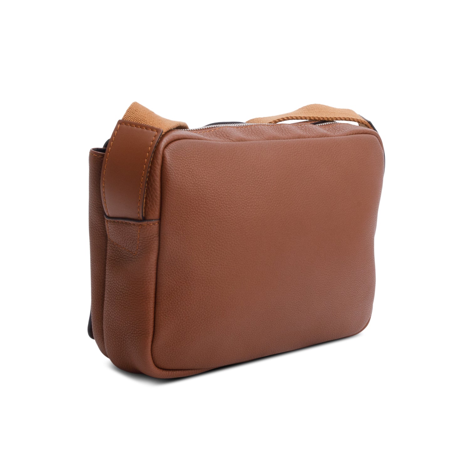 Loewe Brown Supple Smooth Leather XS Military Messenger Bag w/ Box