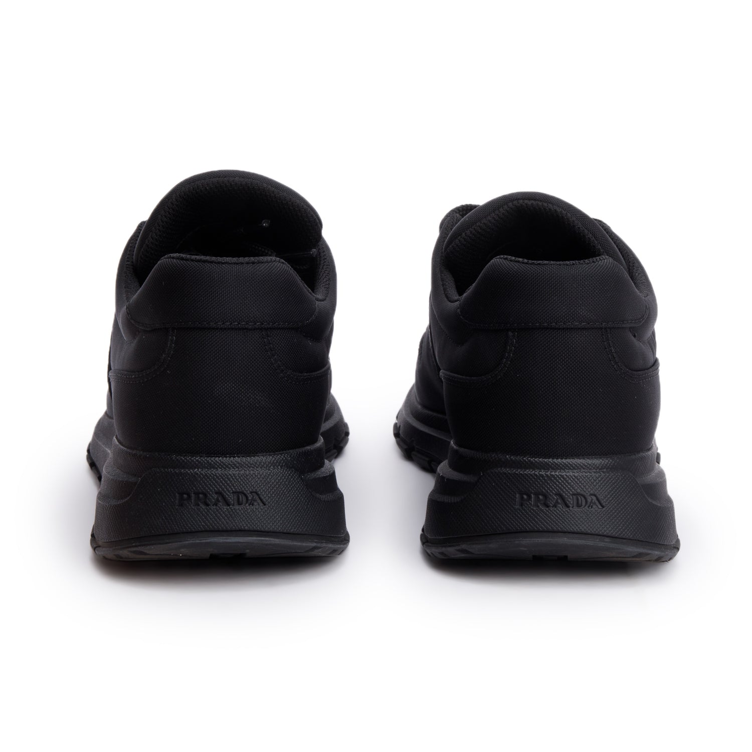 Prada Black Re-Nylon Prax 01 Sneakers, Men's Size 6 w/ Box