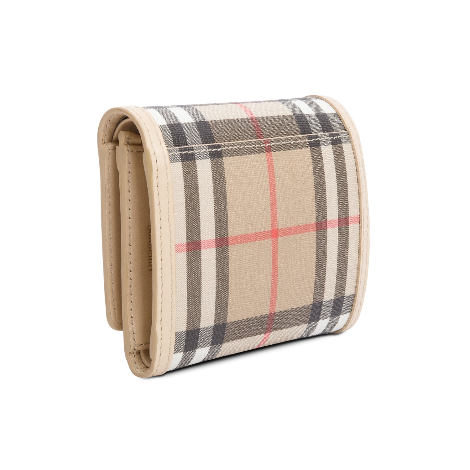 Burberry Vintage Check Small Folding Wallet w/ Box