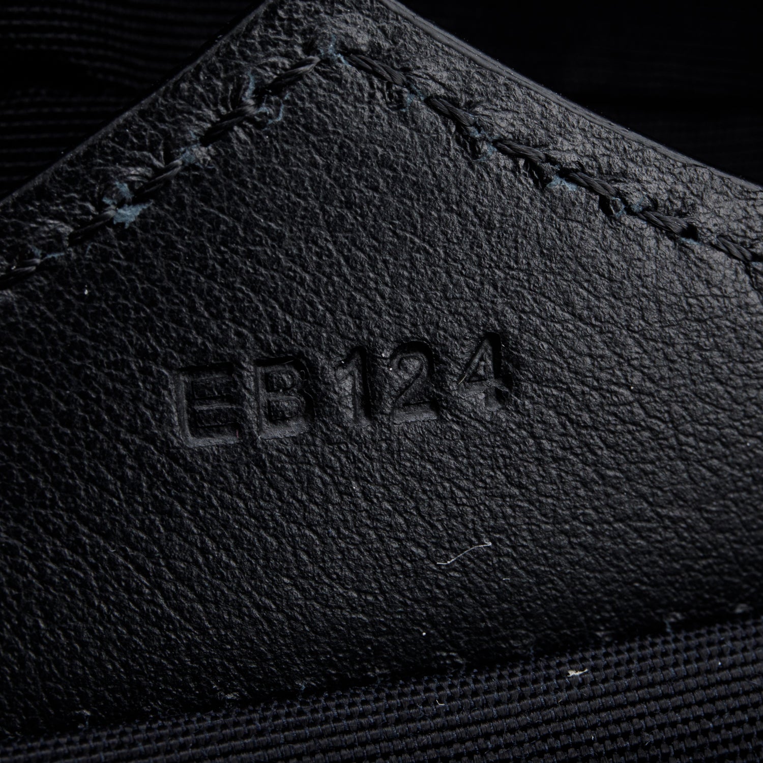 Montblanc Black Leather Medium 3 Compartments Sartorial Backpack