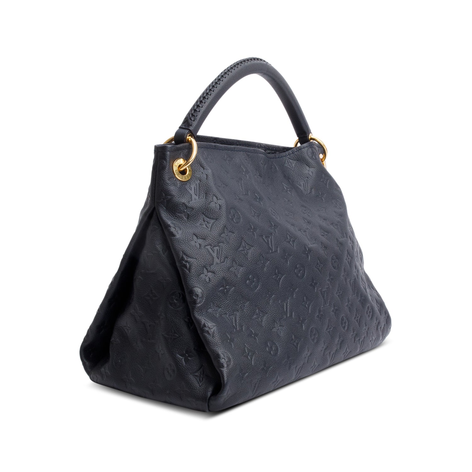 Louis Vuitton Navy Monogram Empreinte Artsy MM w/ Box