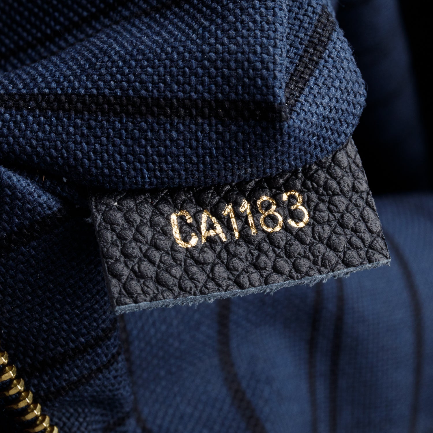 Louis Vuitton Navy Monogram Empreinte Artsy MM w/ Box