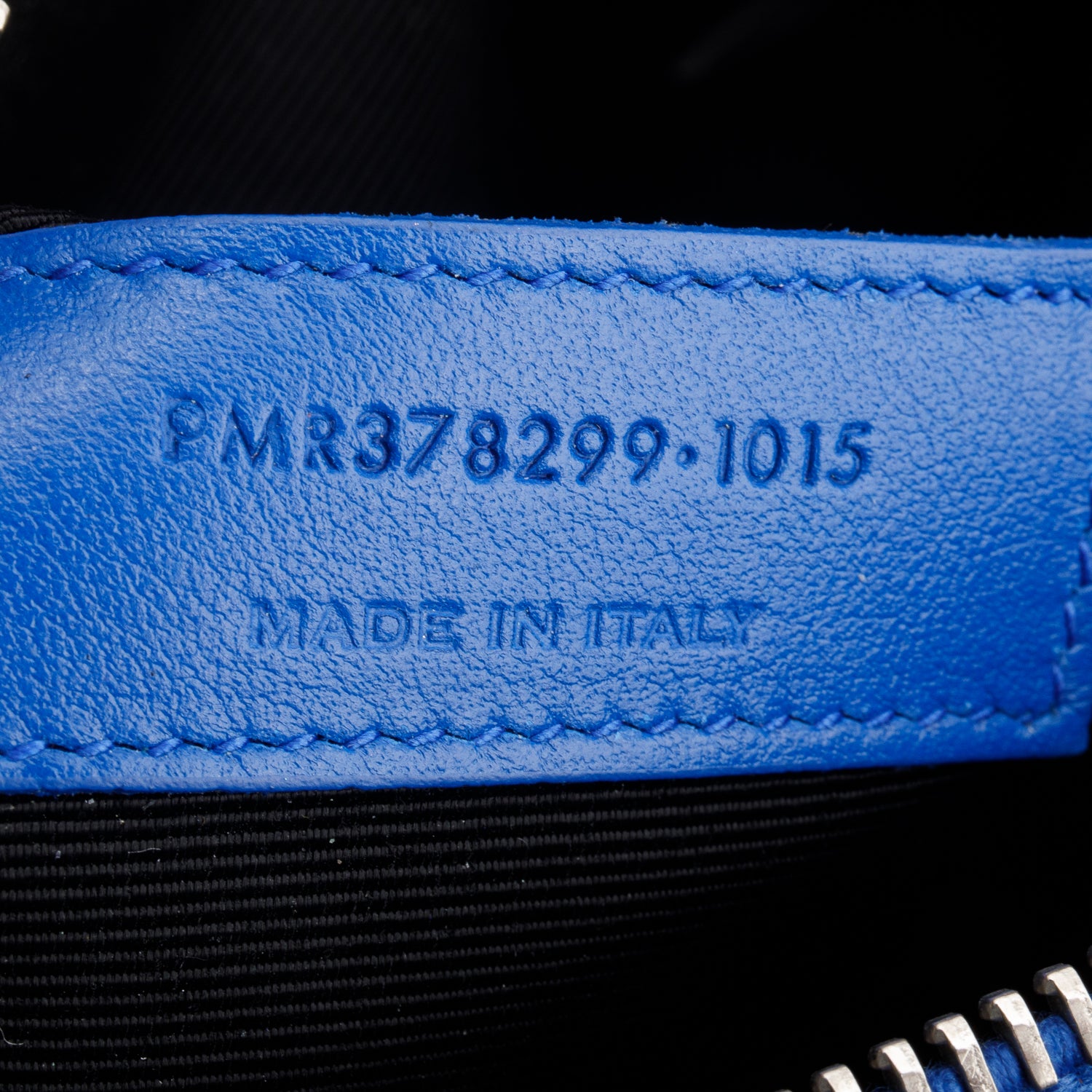 Saint Laurent Blue Crocodile Embossed Calfskin Leather Small Sac De Jour w/ Strap