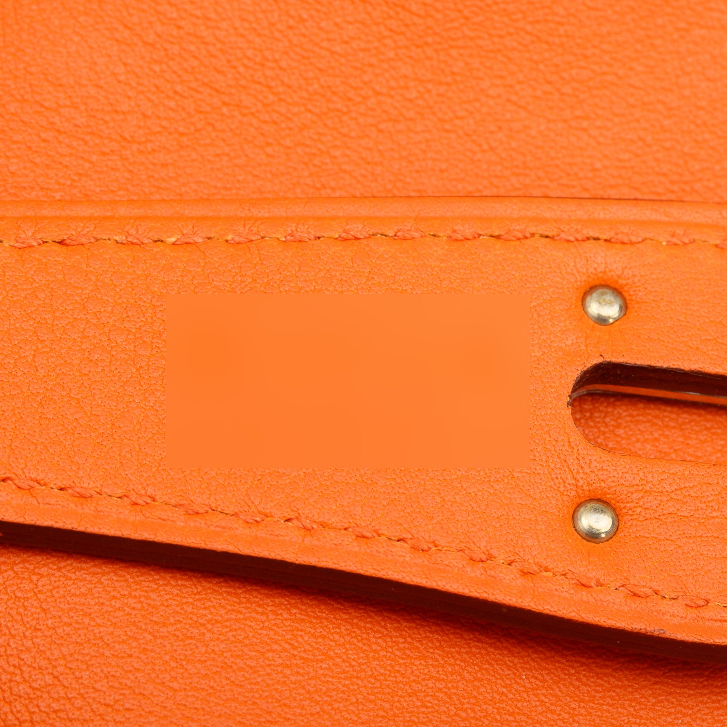 Hermes Orange Swift Verso Leather Lindy 30 w/ Box