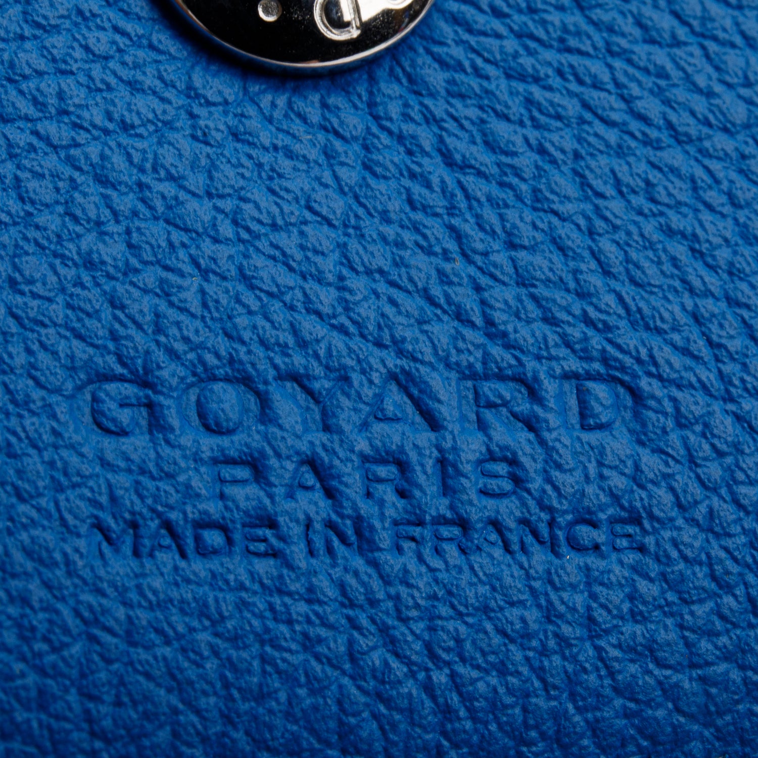 Goyard Blue Monogram Canvas Saint Louis Tote PM w/ Pouch