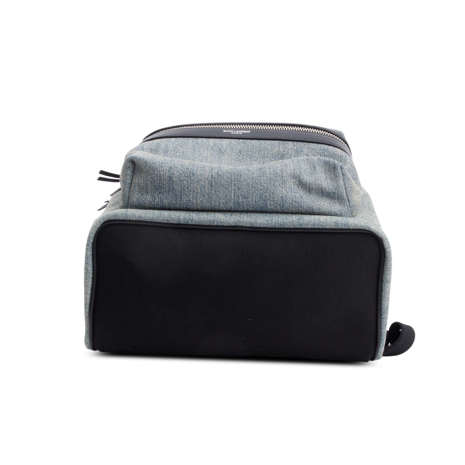 Saint Laurent Blue Denim City Backpack w/ Box