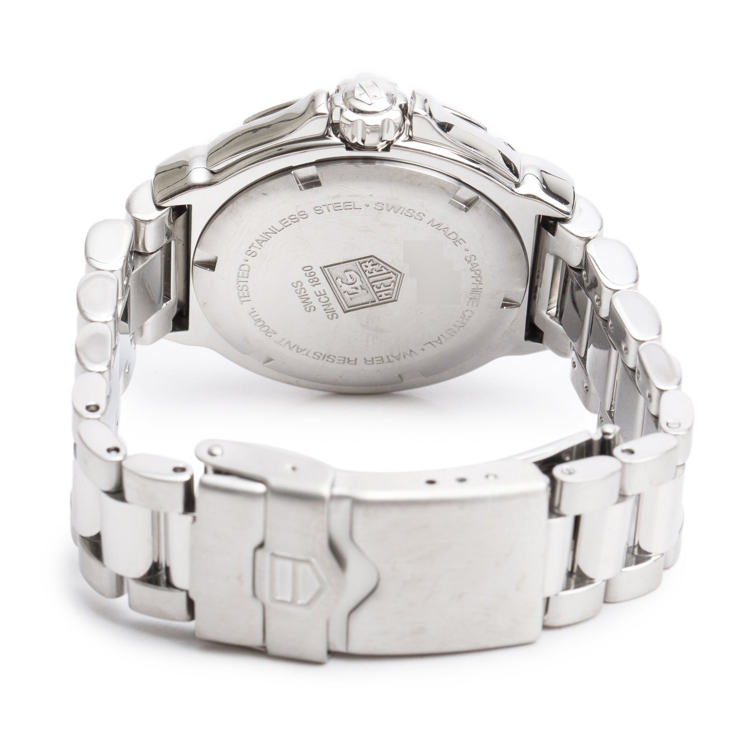 Tag Heuer Stainless Steel Formula 1 Diamond Bezel 37 MM Quartz Watch WAC1214-0