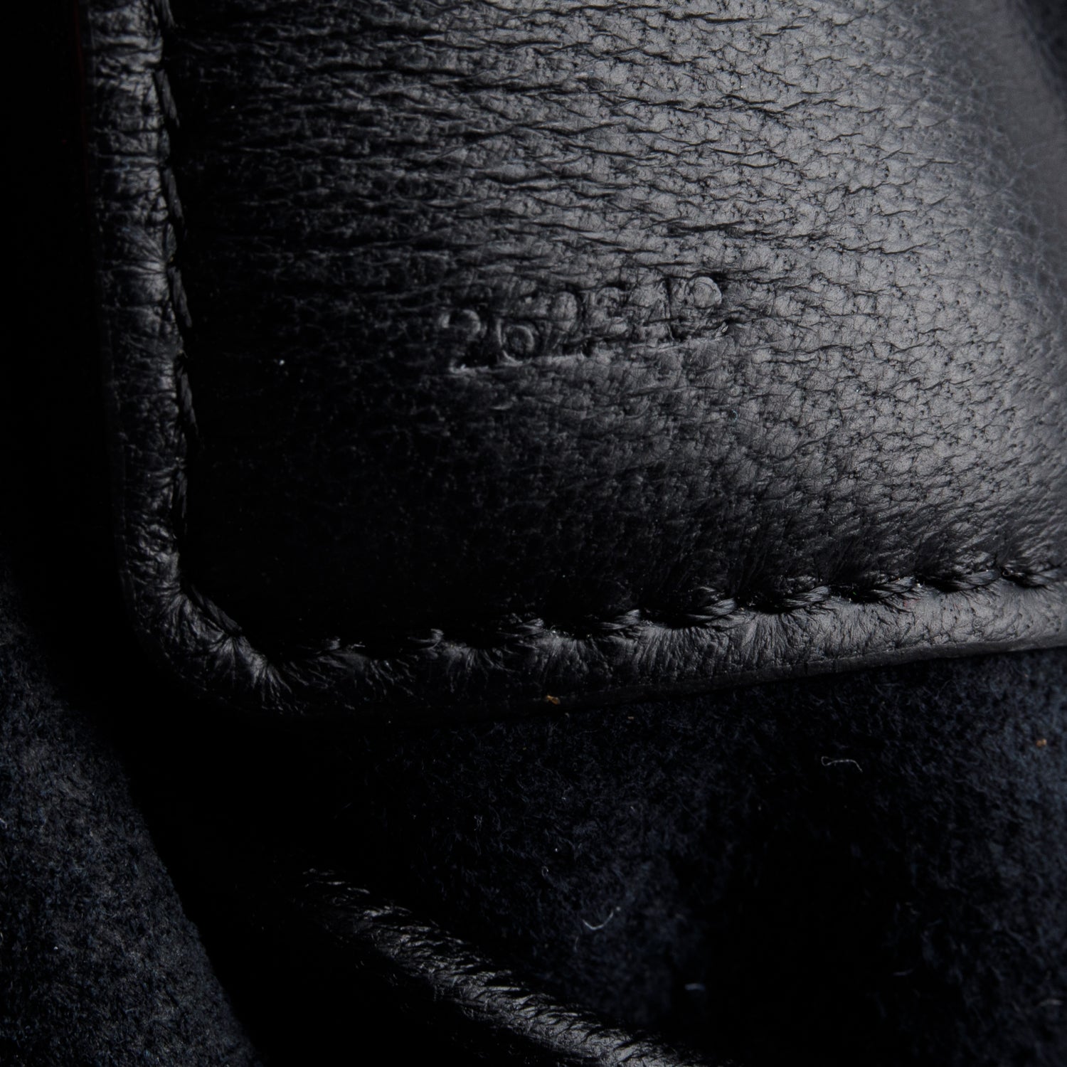 Loewe 2023 Black Supple Smooth Leather Small Squeezed Bag w/ Box