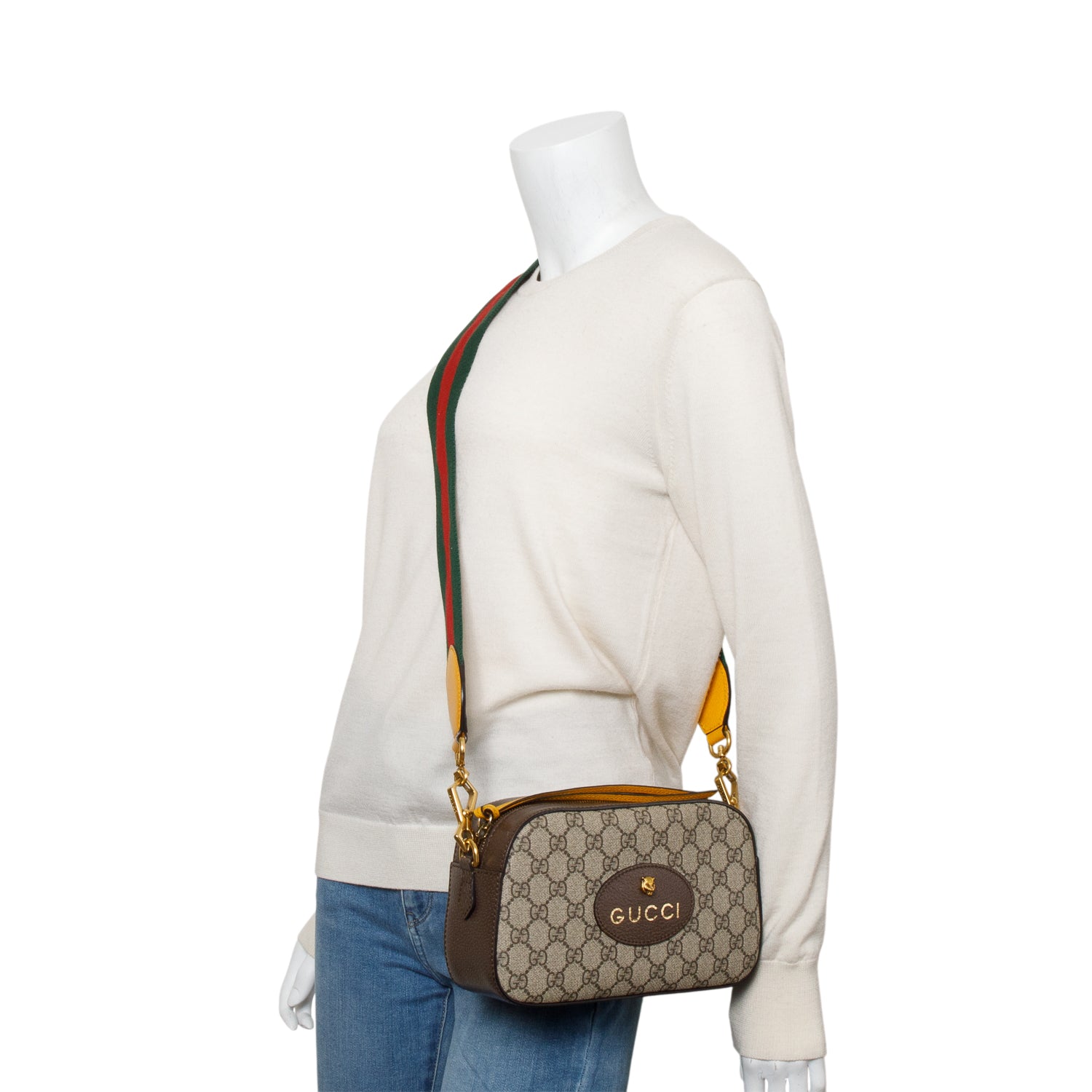 Gucci Neo Vintage GG Supreme Messenger Bag w/ Box