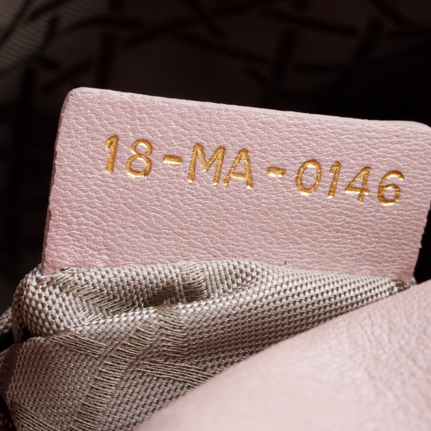 Christian Dior Pink Cannage Leather Mini Lady Dior Bag w/ Box